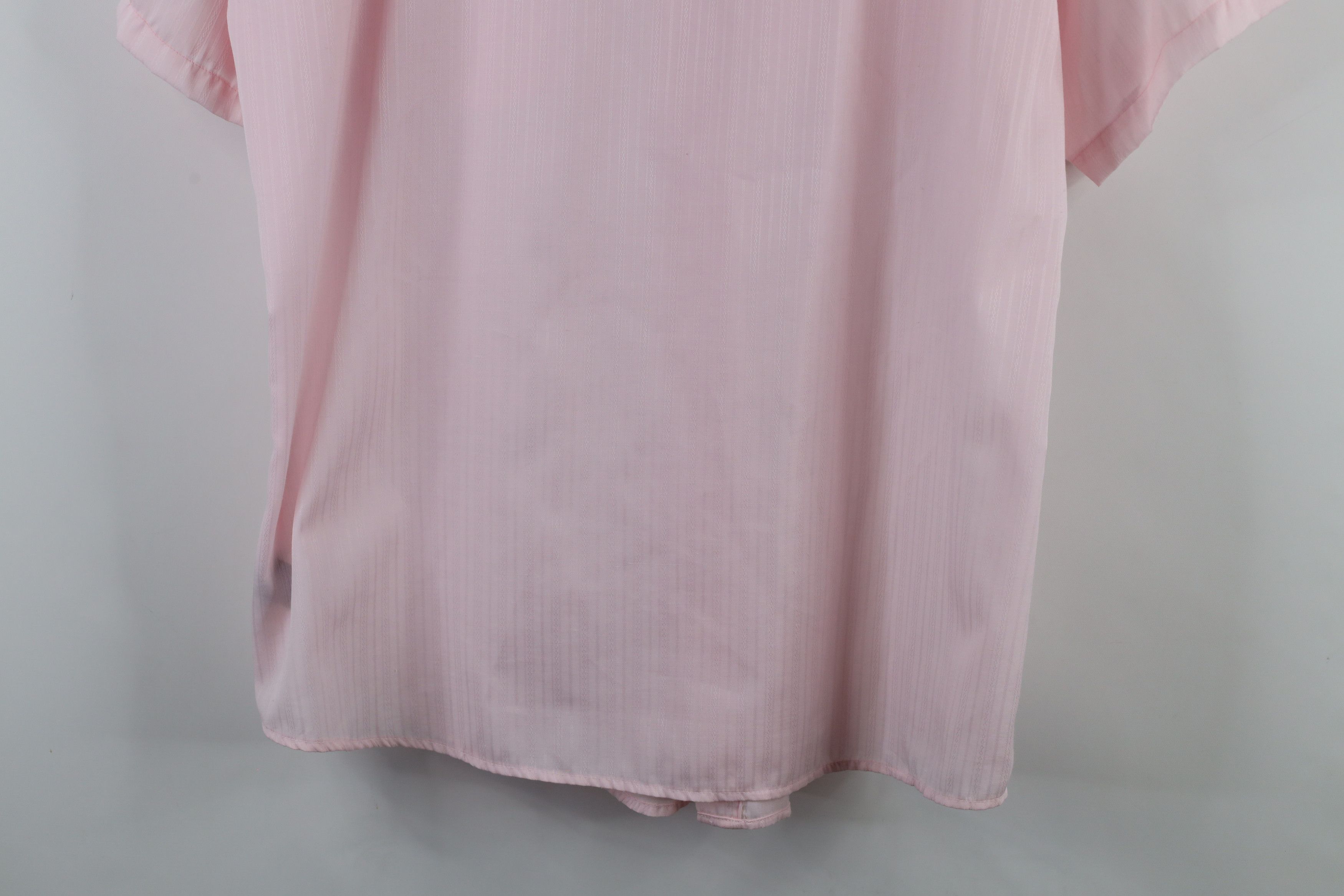 Vintage Vintage 90s Rockabilly Western Snap Button Shirt Pink Size US M / EU 48-50 / 2 - 15 Thumbnail