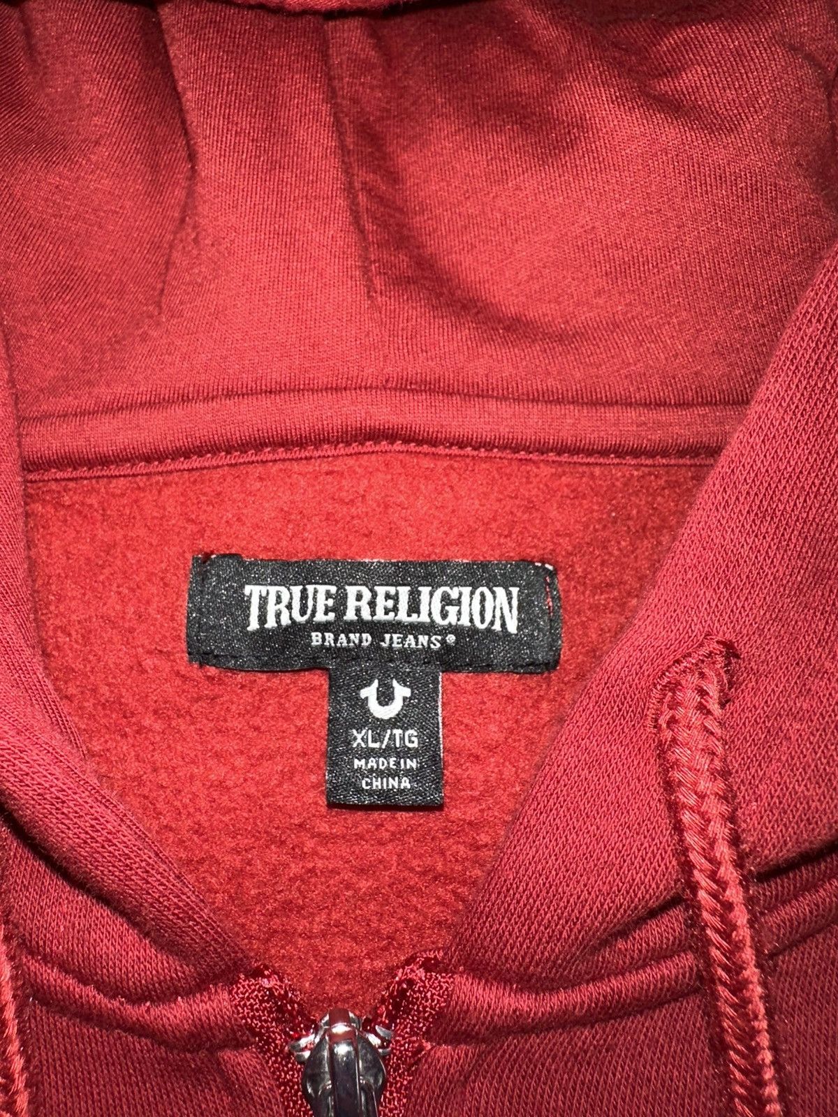 True Religion Red True Religion Zip Up Size US XL / EU 56 / 4 - 2 Thumbnail
