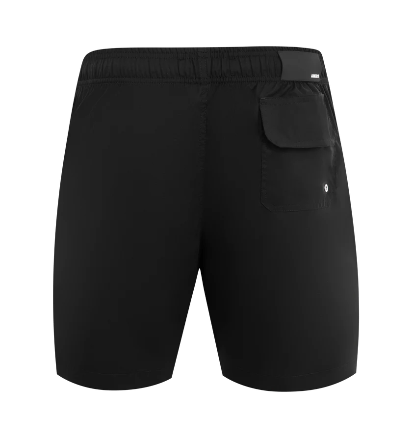 Amiri o1h1sh11225 Club Amiri Swim Trunk in Black Size US 38 / EU 54 - 2 Thumbnail