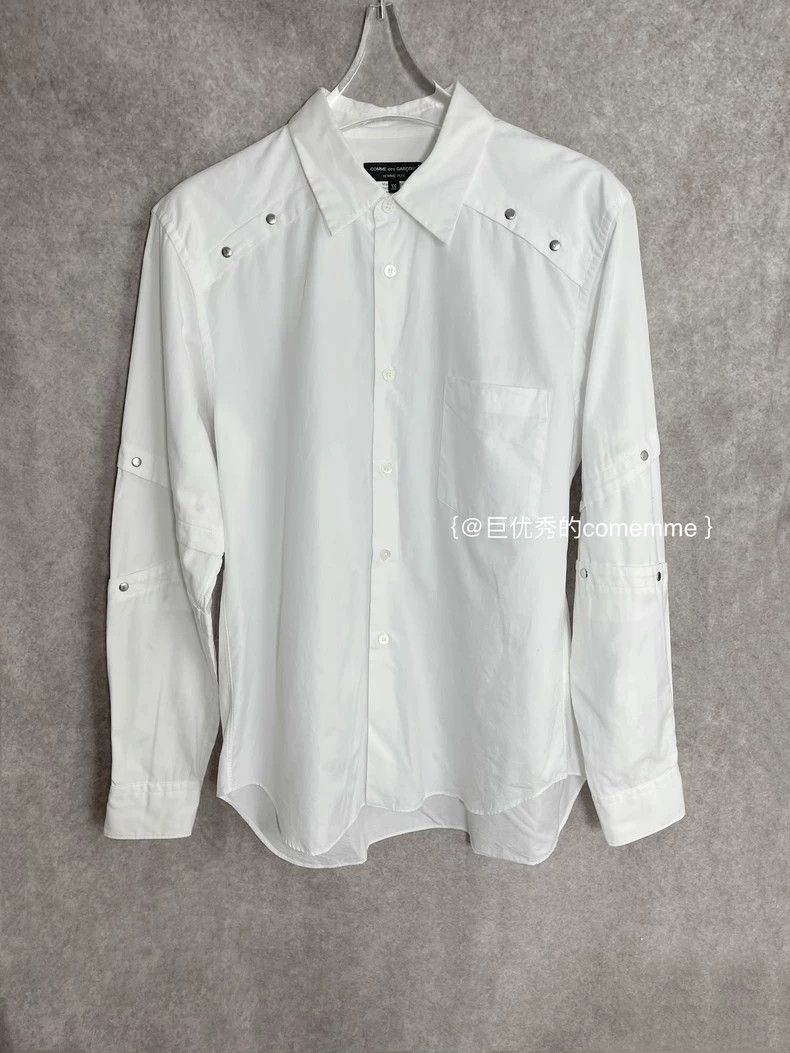 Comme des Garcons Comme Des Garcons Studded Paneled Layered Pointed Neck Lon Size XS / US 0-2 / IT 36-38 - 1 Thumbnail