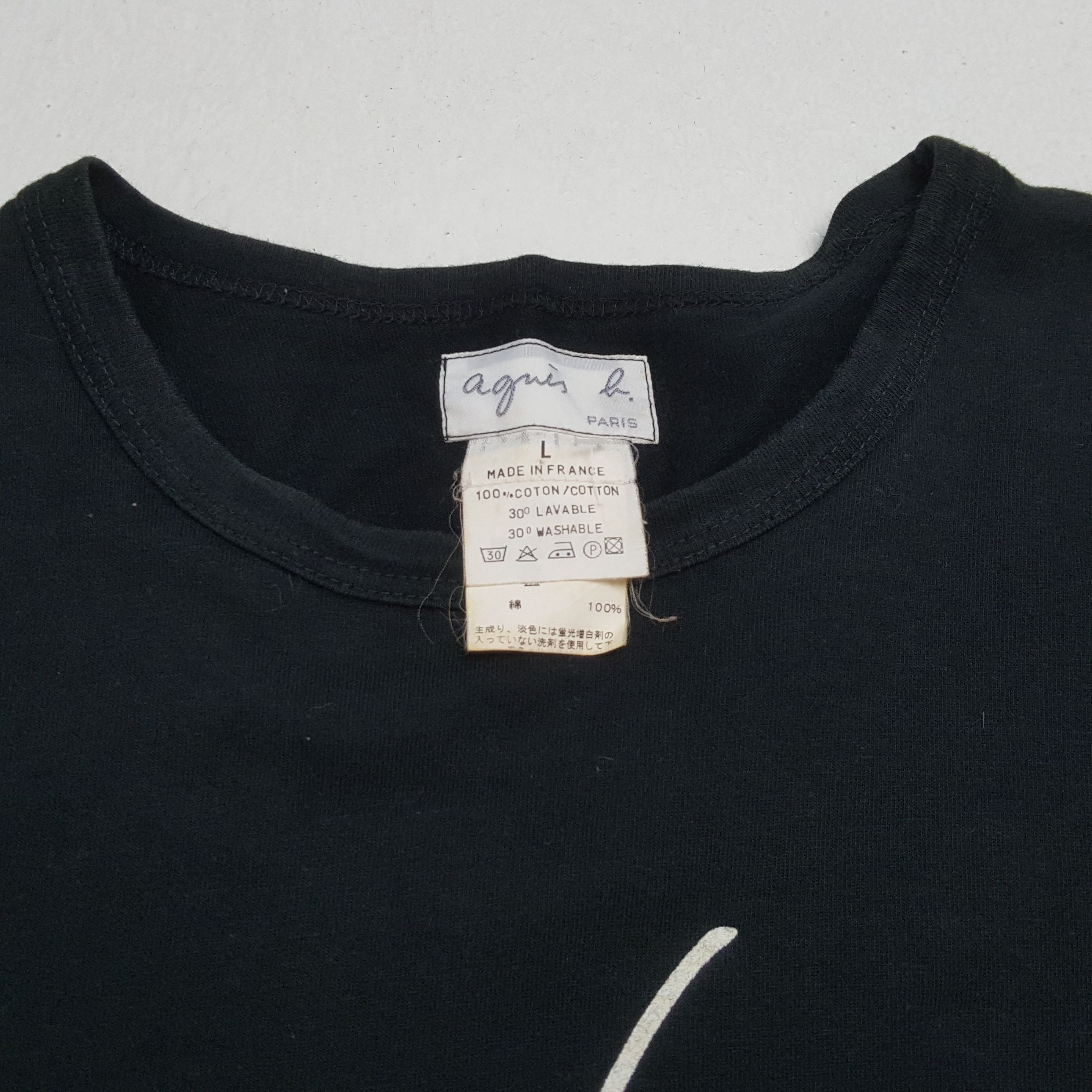 Designer × Vintage × agnes b. Vintage AGNES B. France Fashion Brand T-Shirts Size US M / EU 48-50 / 2 - 8 Thumbnail