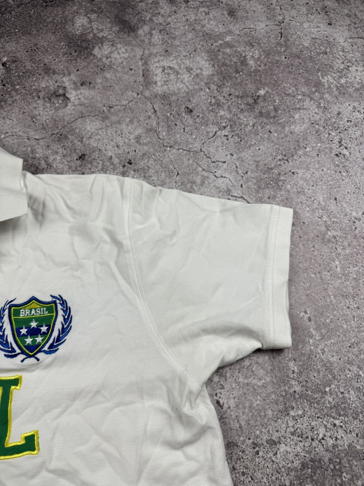 Polo Ralph Lauren Polo Ralph Lauren style Brasil distressed rugby polo Y2K Size US M / EU 48-50 / 2 - 4 Thumbnail