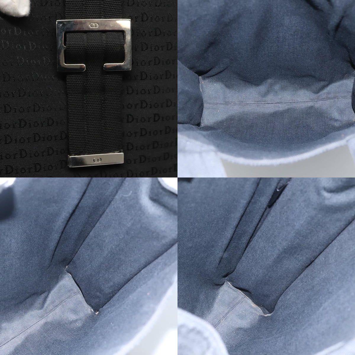 Dior DIOR Tote Bag Canvas Black Size ONE SIZE - 11 Thumbnail