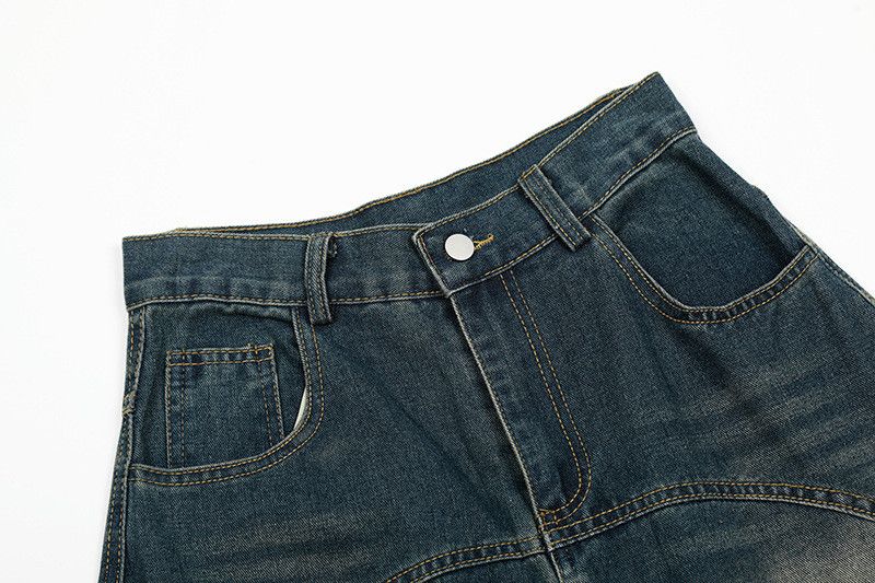Vintage Men's Japanese-Style Retro Distressed Ripped Jeans Size US 32 / EU 48 - 3 Thumbnail