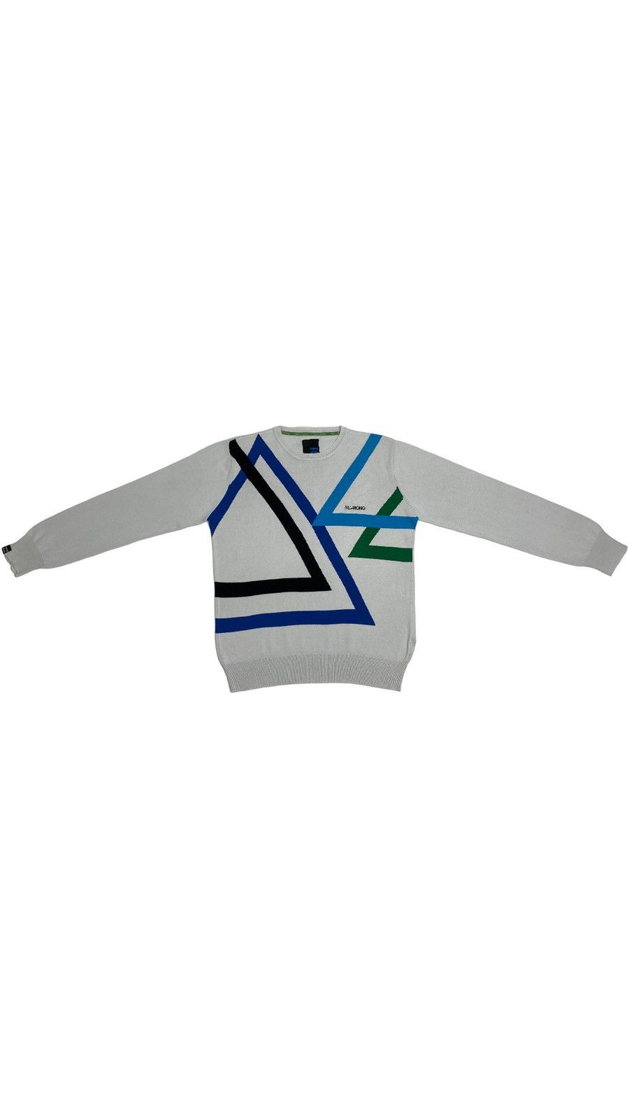 Billabong 🔥LASTDROP🔥 Y2K Billabong Triangles Thin Cotton Sweatshirt Size US M / EU 48-50 / 2 - 2 Thumbnail