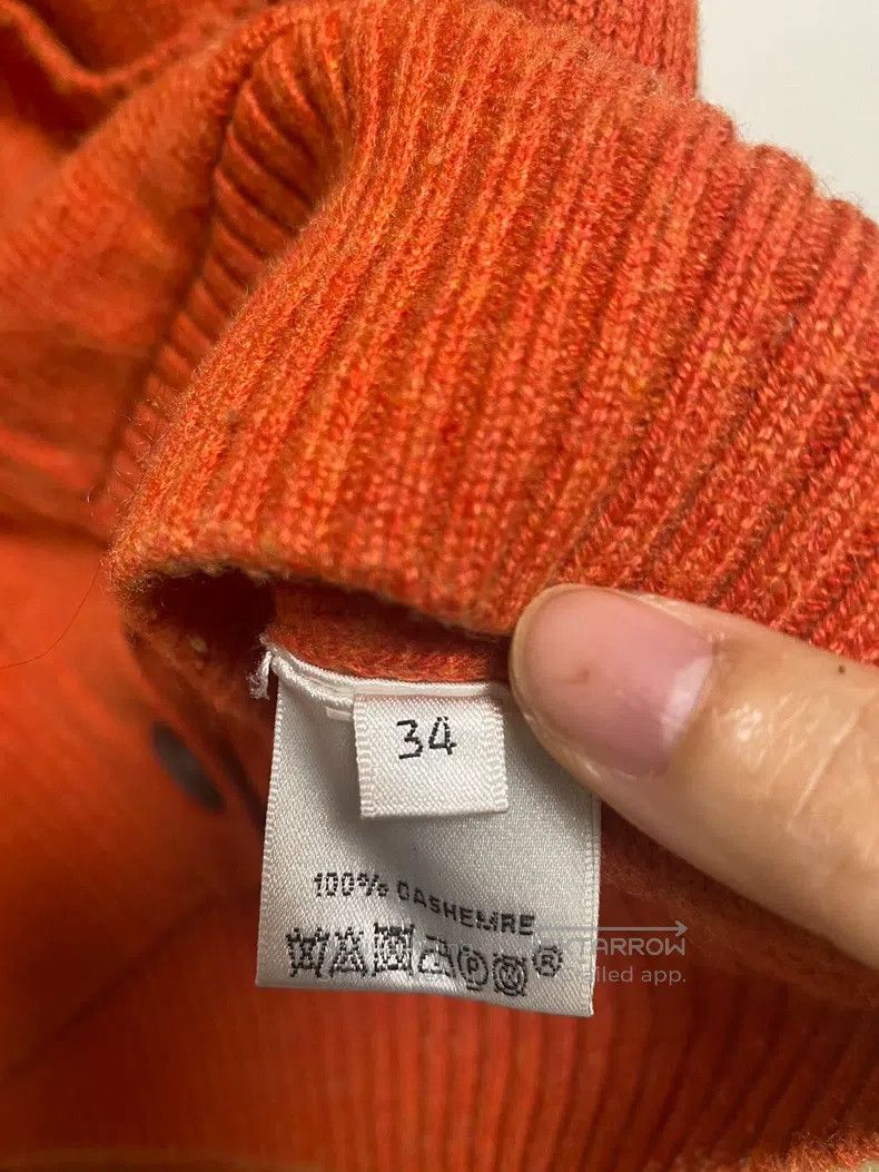 Hermes Hermes Cashmere orange suit Size XXS / US 00 / IT 34 - 6 Thumbnail