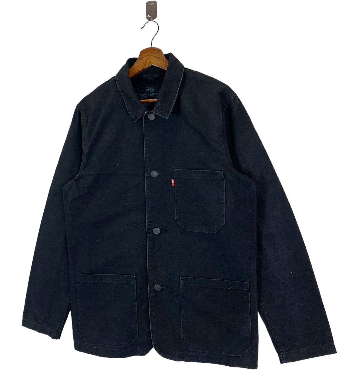 Levi's VINTAGE LEVIS DENIM WORKERS CHORE JACKET Size US M / EU 48-50 / 2 - 2 Thumbnail
