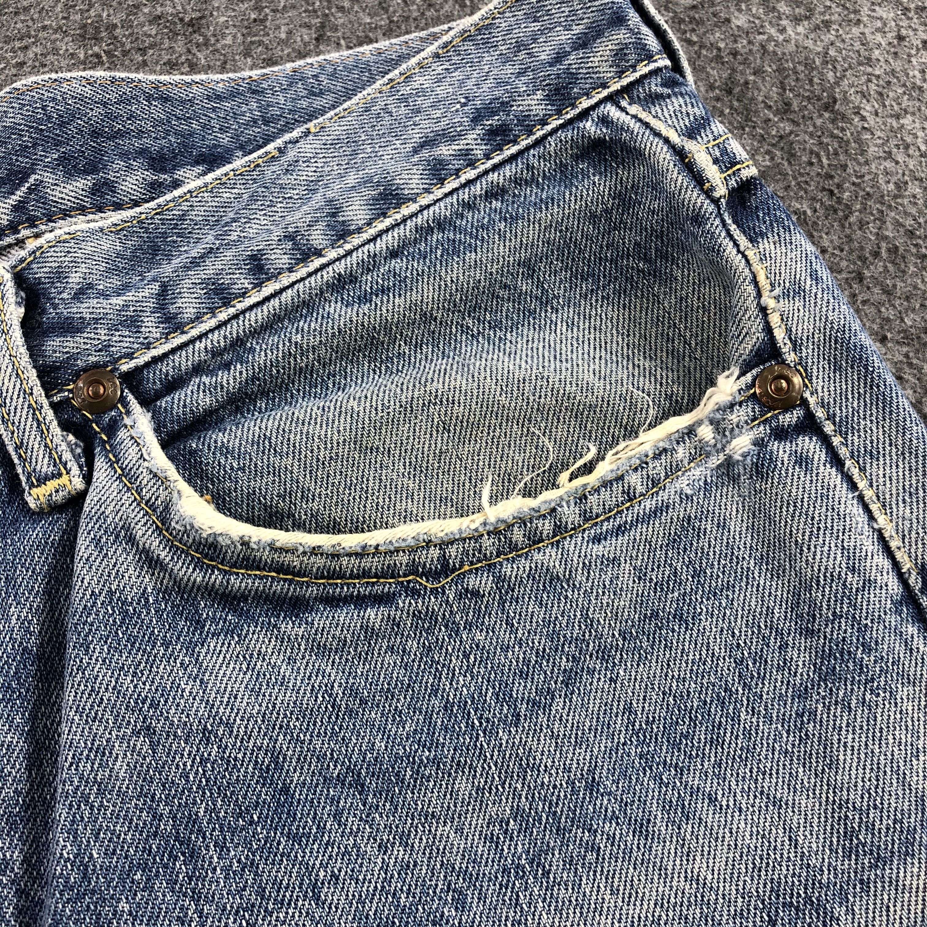 Lee Vintage Blue Wash Lee Jeans-J1847 Size US 32 / EU 48 - 13 Thumbnail