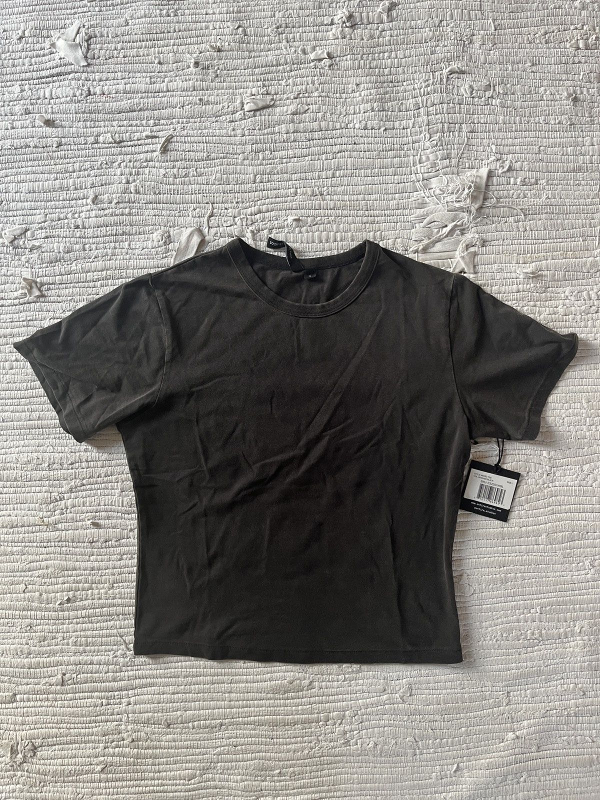 Entire Studios MICRO TEE WASHED BLACK Size L / US 10 / IT 46 - 1 Thumbnail