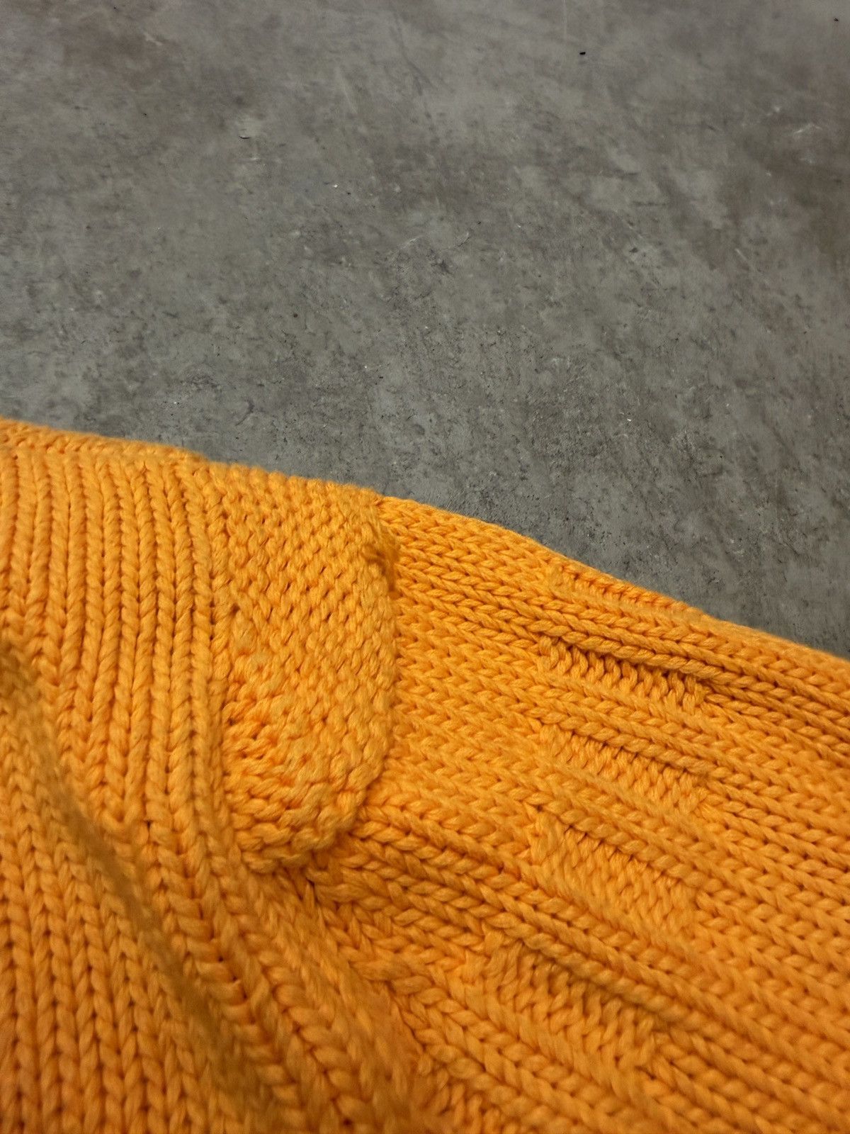 Heron Preston Heron Preston Orange logo knit sweater Size US L / EU 52-54 / 3 - 4 Thumbnail