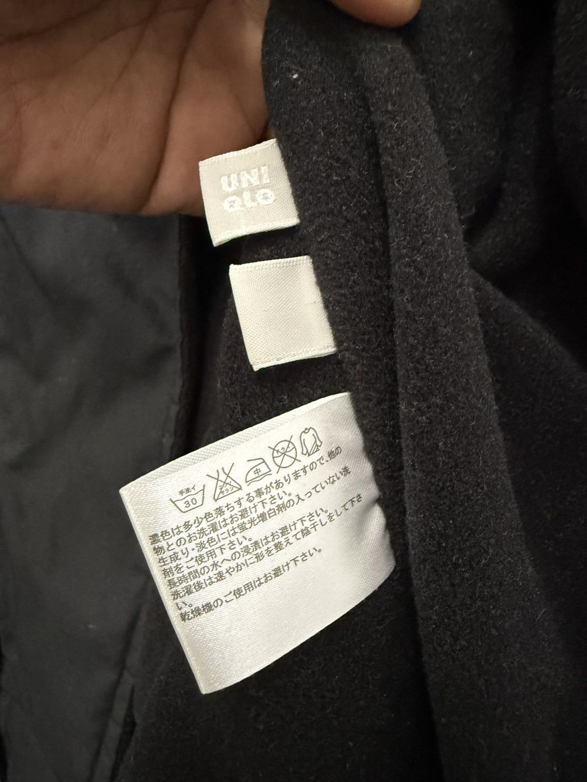 14th Addiction 🔥 UNIQLO JAPAN DOUBLE COLLAR PUNK JACKET - L Size M / US 6-8 / IT 42-44 - 7 Thumbnail