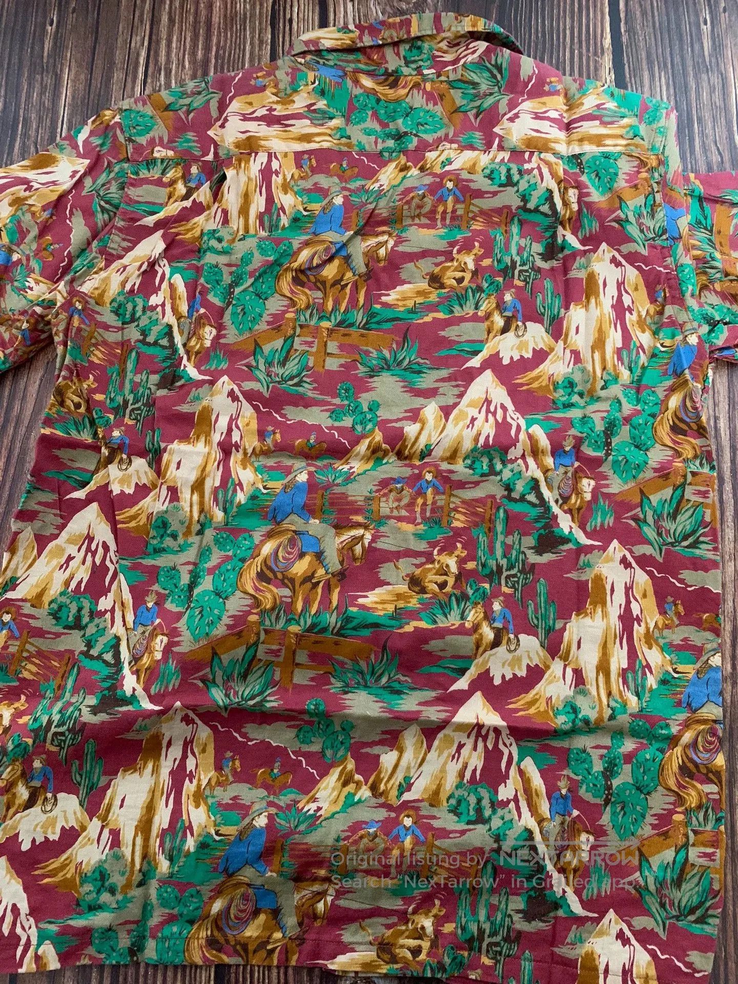 The Real McCoy's Real McCoy Hawaiian Shirt. Size US M / EU 48-50 / 2 - 5 Thumbnail