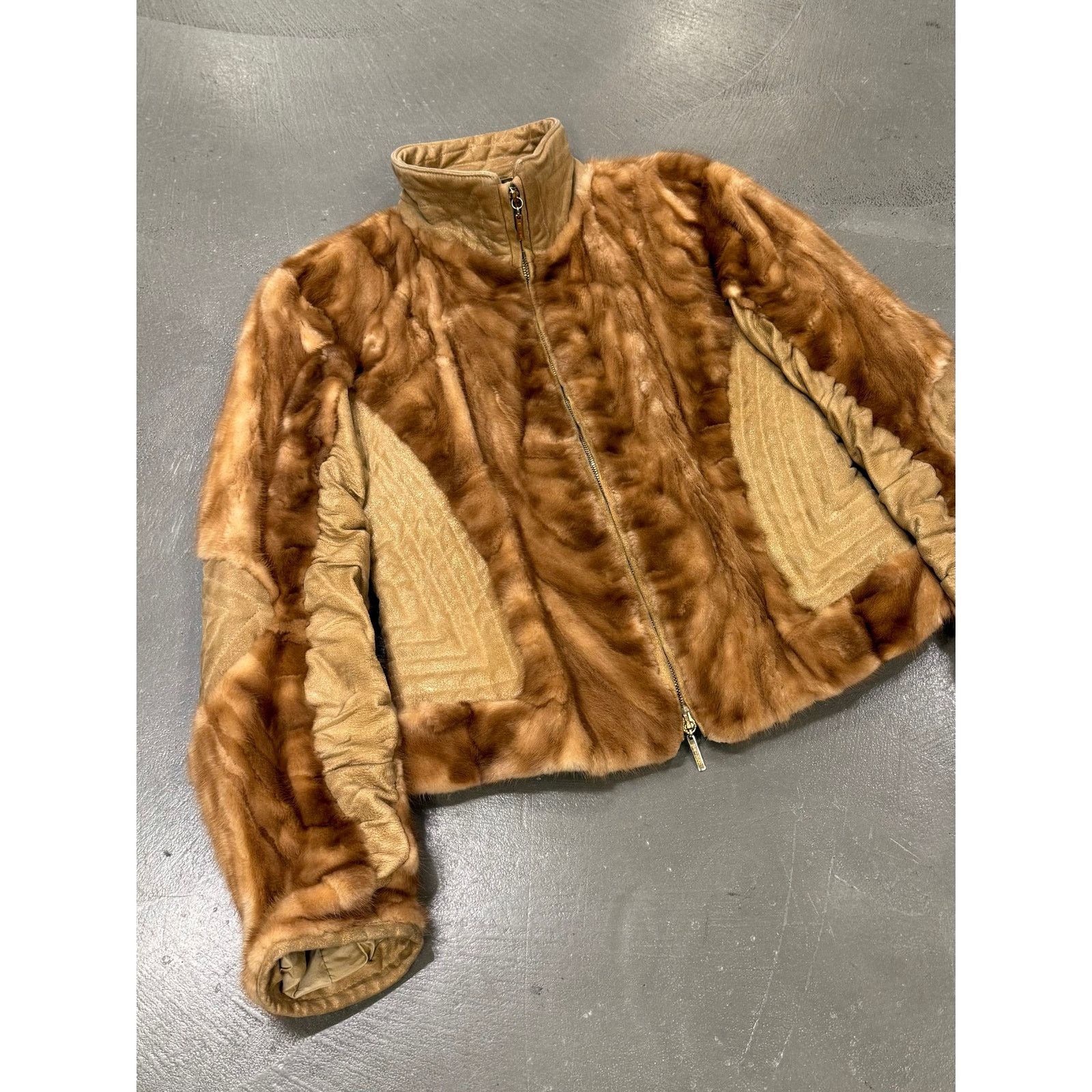 Roberto Cavalli Roberto Cavalli mink fur leather jacket Size S / US 4 / IT 40 - 5 Thumbnail