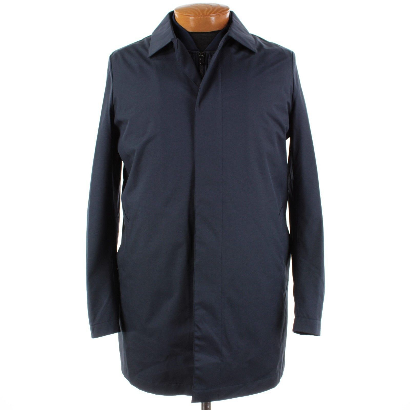 Zanella Zanella Jacket Size M US In Blue Polyester Size US M / EU 48-50 / 2 - 1 Thumbnail