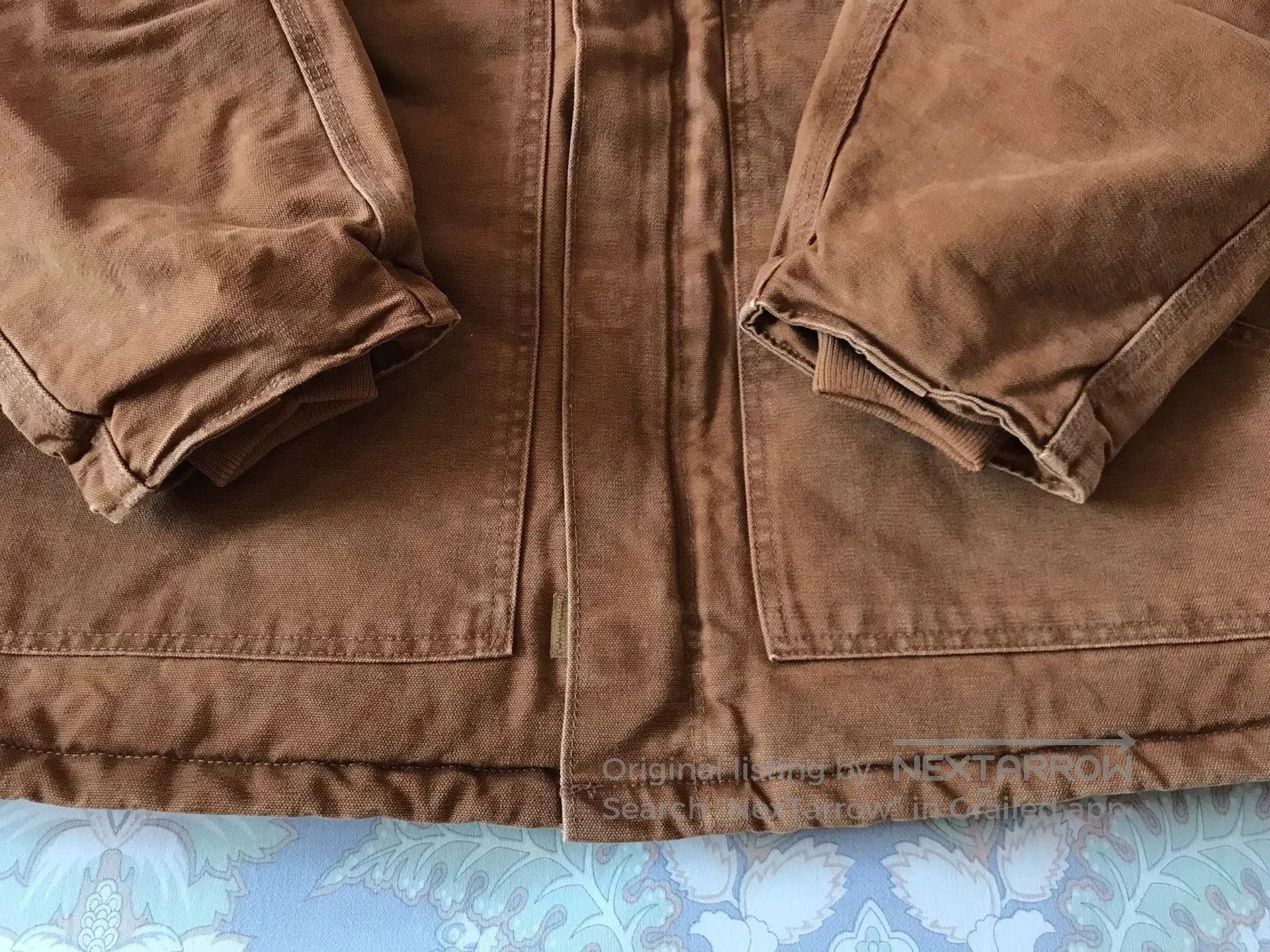 Carhartt Carhartt C26 Classic Brown XL Canvas Jacket. Size US XL / EU 56 / 4 - 5 Thumbnail