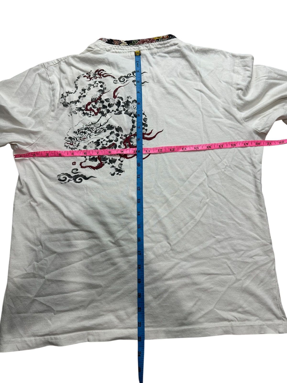 20471120 TRADITIONAL JAPANESE LONG SLEEVE TEE SUKAJAN STYLE Size US M / EU 48-50 / 2 - 7 Thumbnail