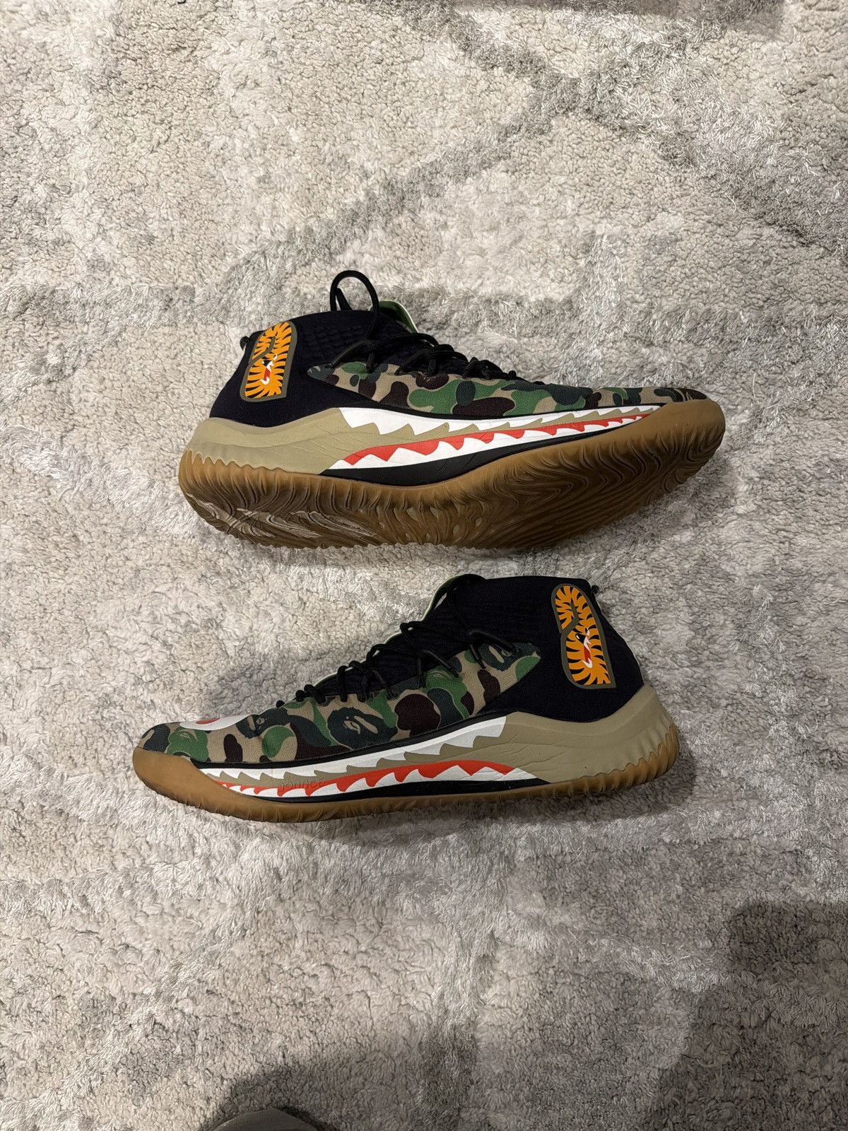 Adidas × Bape Bape Dame 4 Size US 10.5 / EU 43-44 - 4 Thumbnail