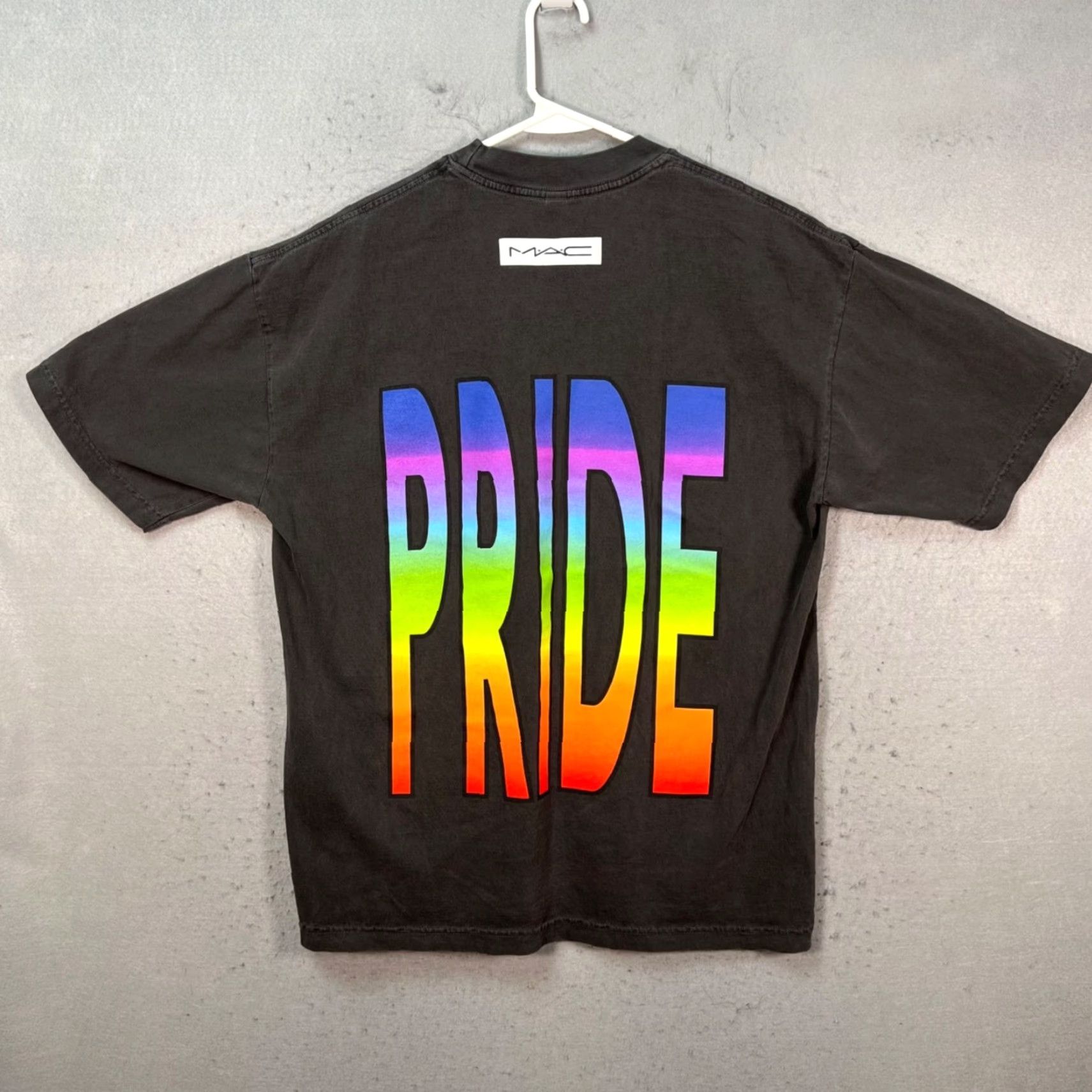 Los Angeles Apparel All Genders Always Pride Mac Cosmetics Graphic T-Shirt Adult Large Black Shirt Mens Size US L / EU 52-54 / 3 - 2 Thumbnail