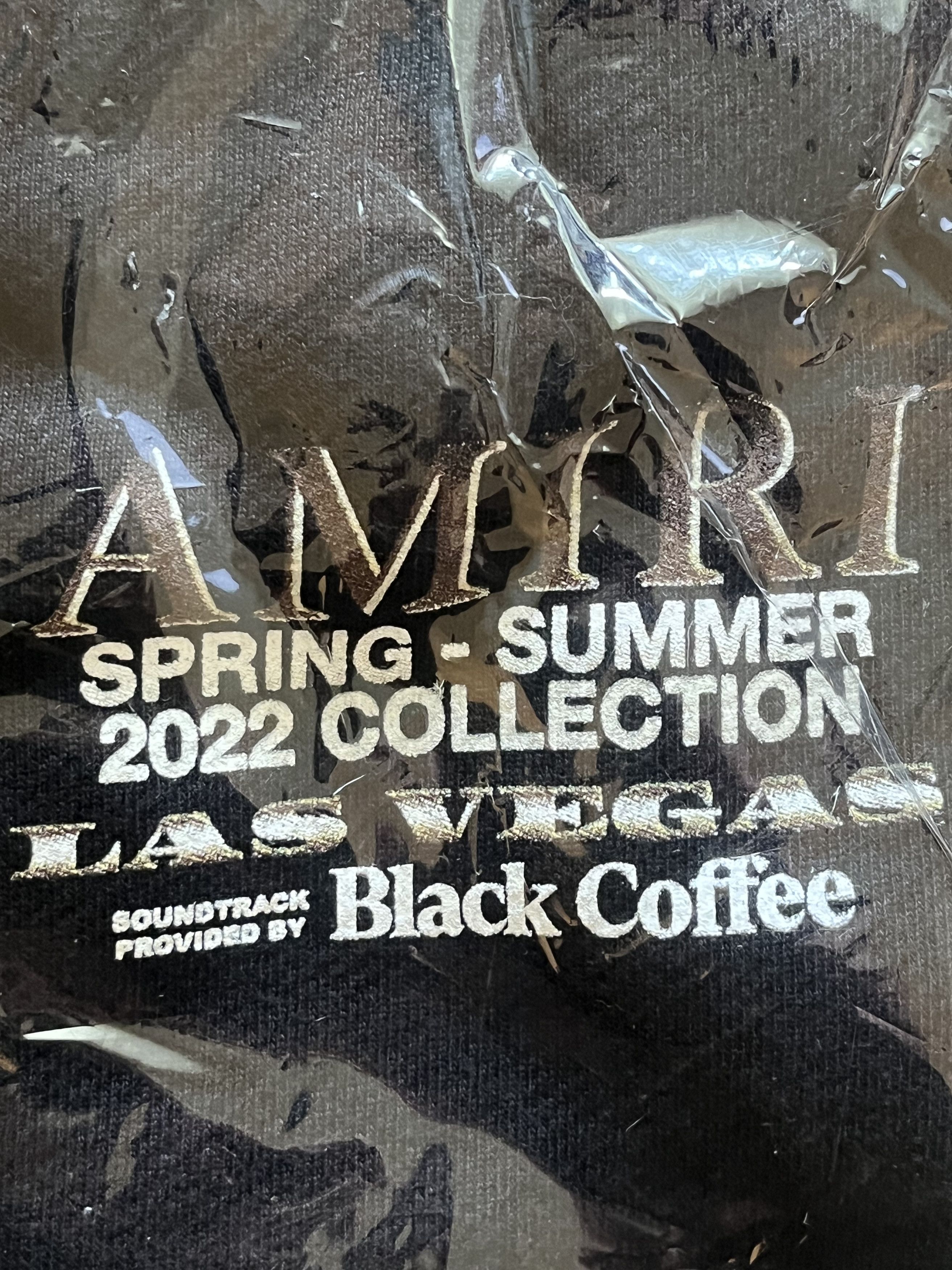 Amiri AMIRI SS22 BLACK COFFEE RUNWAY CREW - INVITE ONLY Size US M / EU 48-50 / 2 - 8 Thumbnail