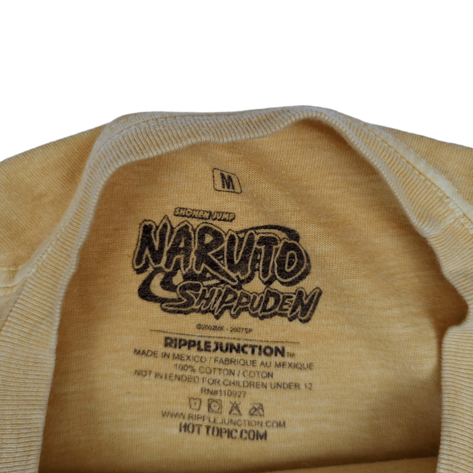 Anime 2002 NARUTO SHIPPUDEN Anime Manga T-Shirt Size US M / EU 48-50 / 2 - 9 Thumbnail