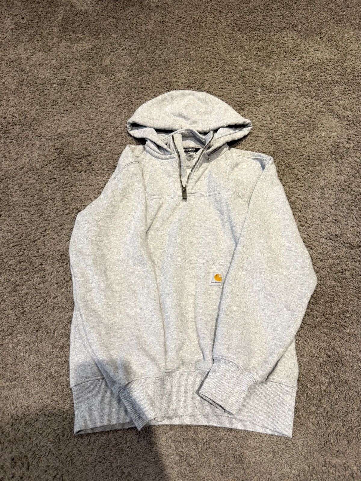 Carhartt Mens Gray Carhartt Hoodie Size US M / EU 48-50 / 2 - 4 Thumbnail
