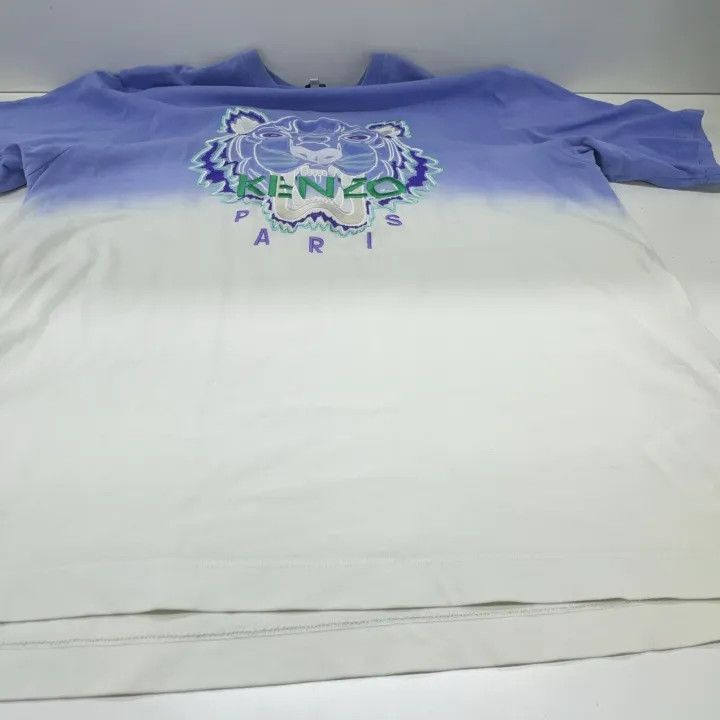 Kenzo KENZO Gradient Tiger Embroidery Short Sleeve T-Shirt -2507 Size US M / EU 48-50 / 2 - 7 Thumbnail