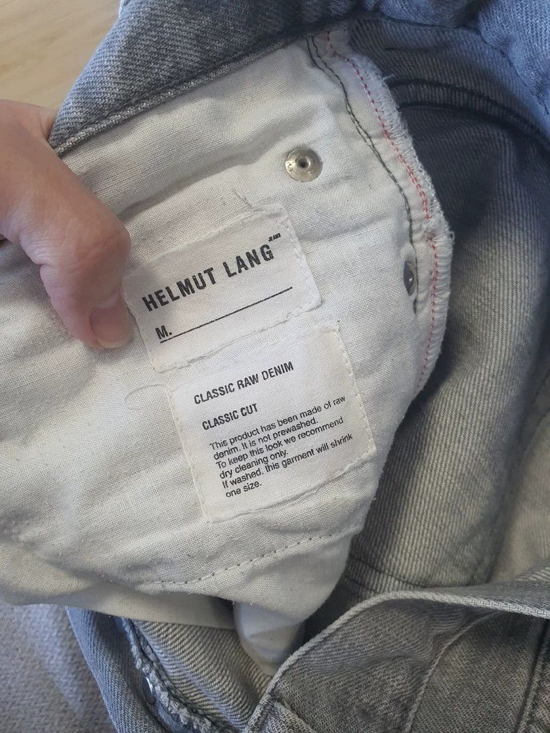 Helmut Lang HELMUT LANG Light grey jeans Size US 30 / EU 46 - 5 Thumbnail