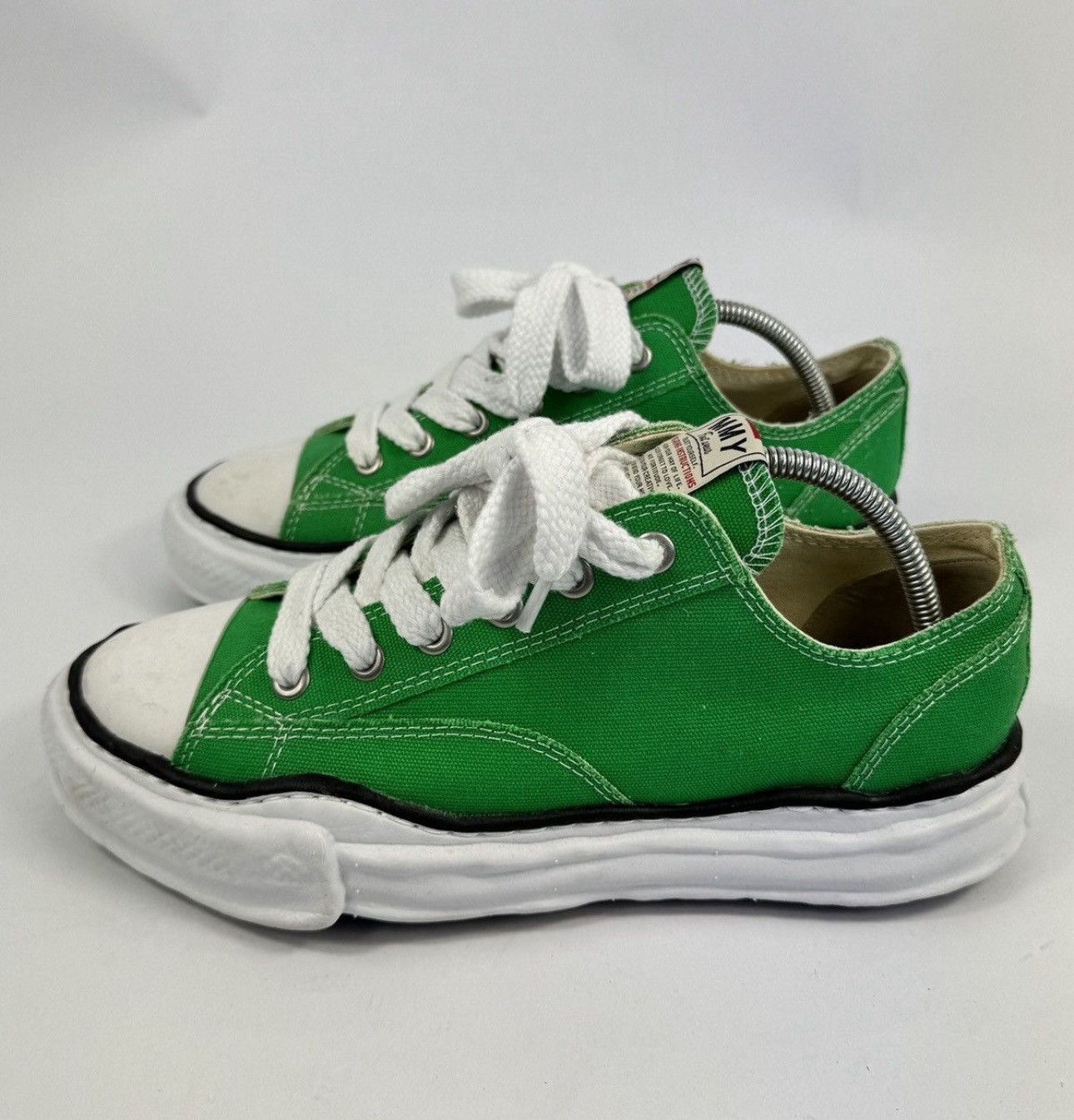 Maison MIHARA YASUHIRO LOW TOP CANVAS SNEAKERS Size US 10 / EU 43 - 4 Thumbnail