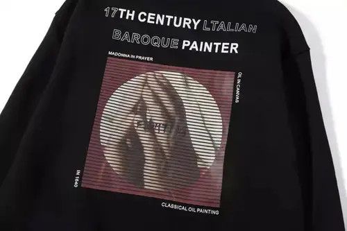 Japanese Brand × Vintage Pray Black Hoodie Sweatshirt Pullover Jersey Jumper Size US XL / EU 56 / 4 - 4 Thumbnail