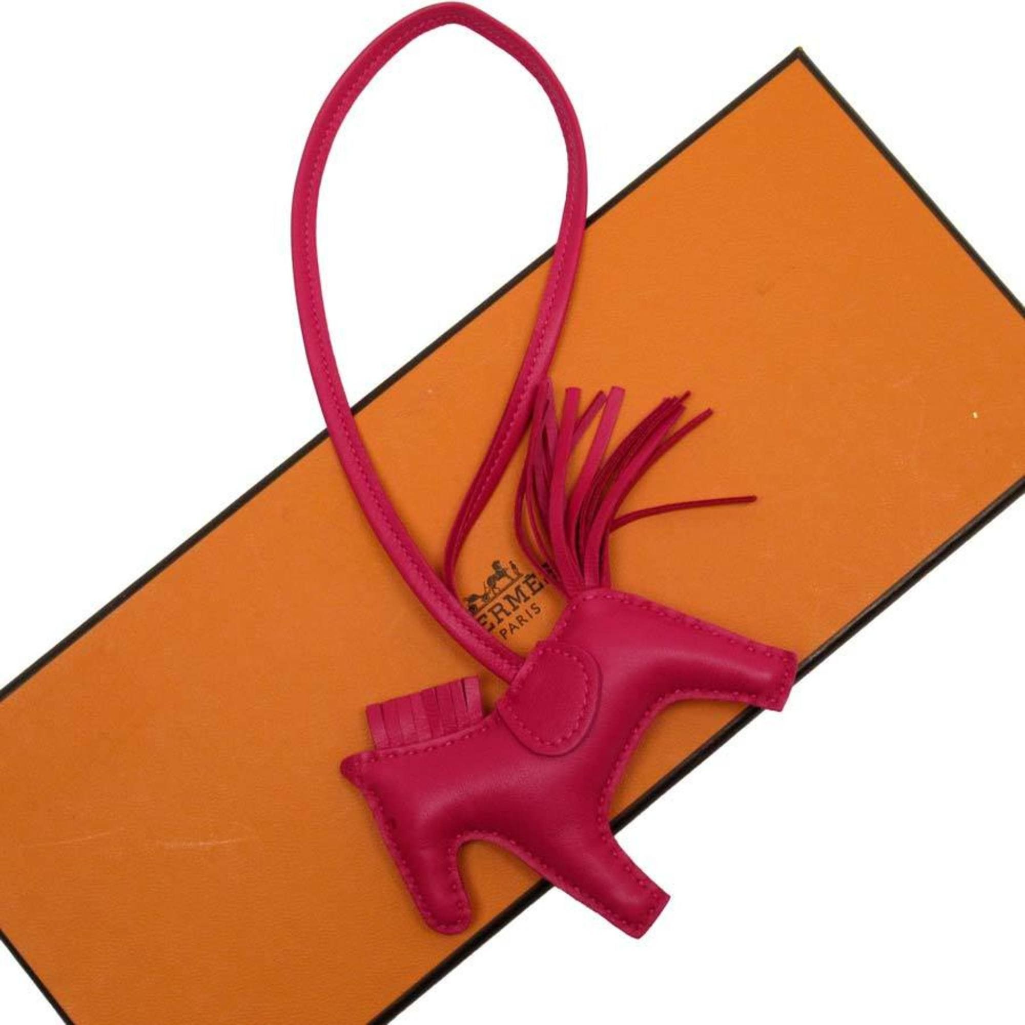 image of Hermes Charm Rodeo Pm Rose Mexico Anyomiro in Black, Women's
