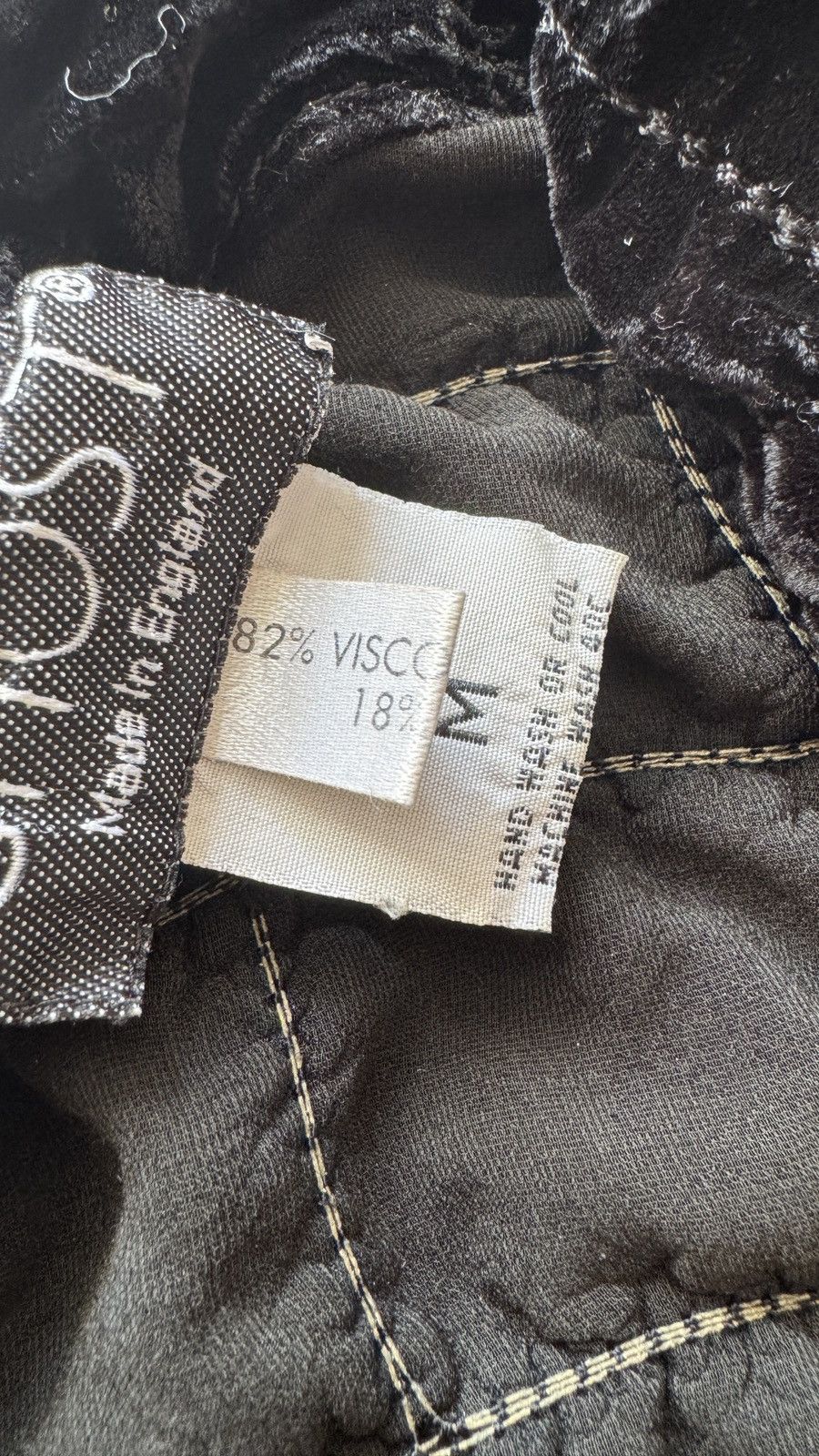 If Six Was Nine Viscose Silk Capes ifsixwasnine CDG LGB GOA Celine vibe Size US M / EU 48-50 / 2 - 6 Thumbnail