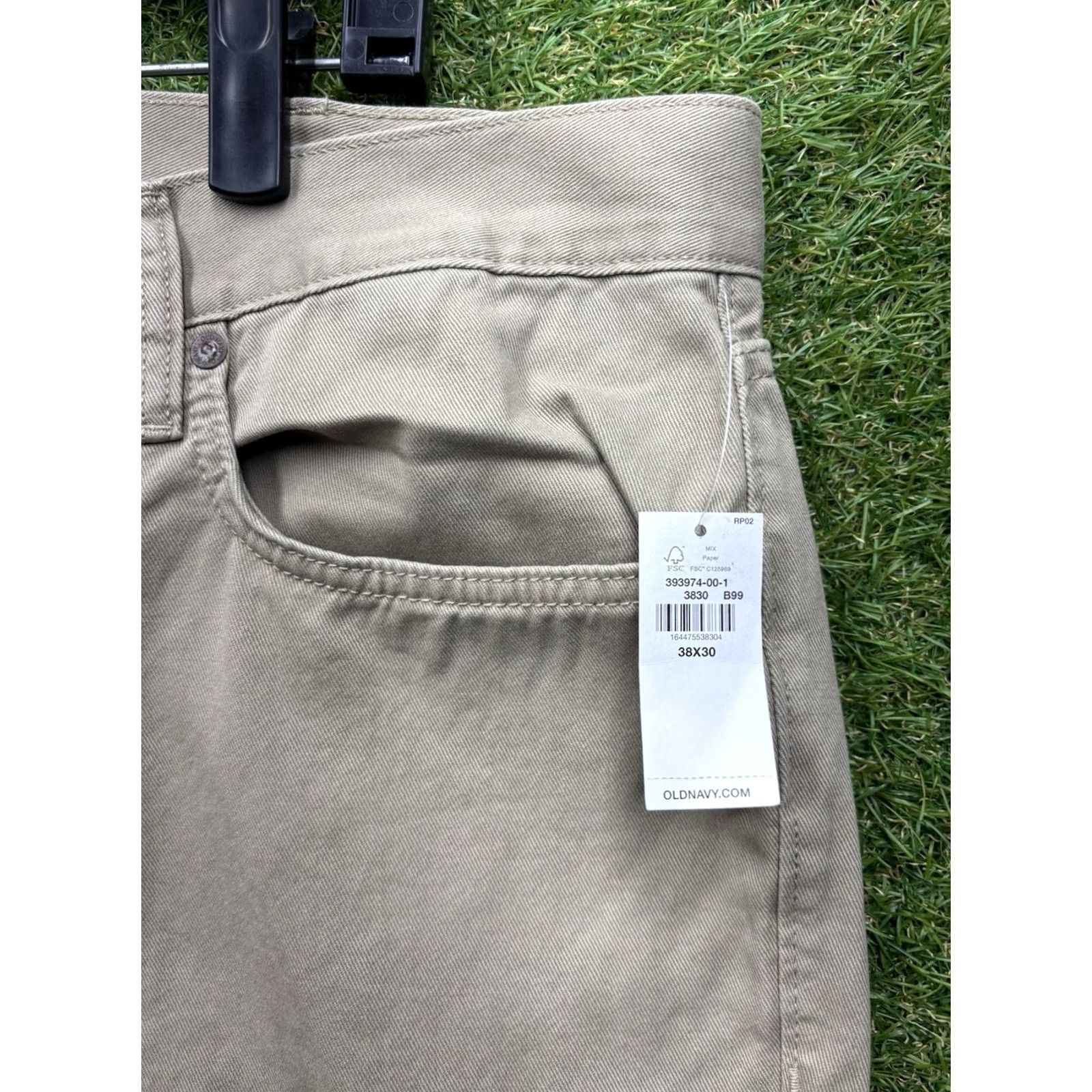 Old Navy Old Navy Khaki Pants Mens 38x30 Bootcut Casual Slacks Dress Chino NWT Size US 38 / EU 54 - 4 Thumbnail