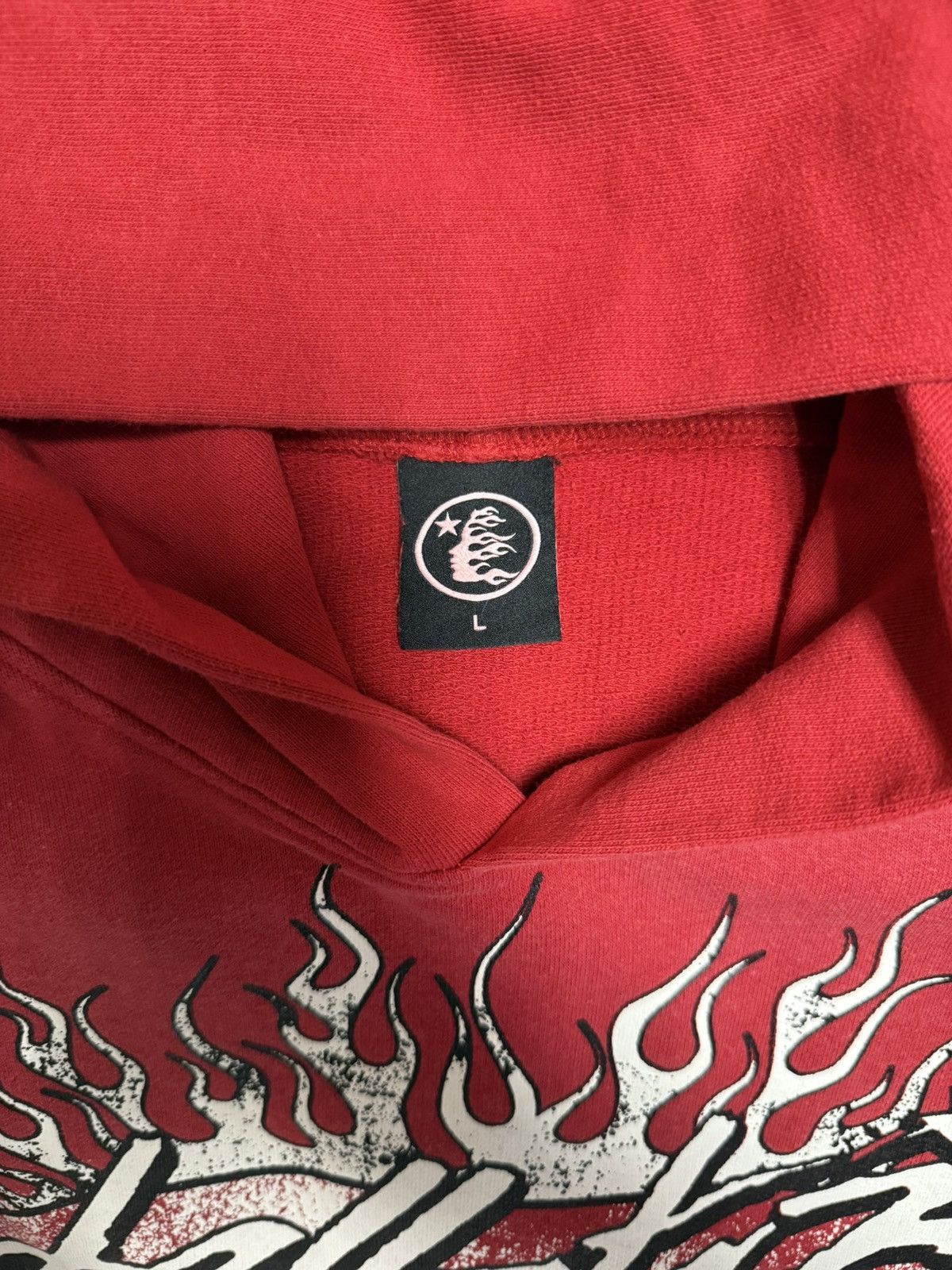 HELLSTAR Hellstar Records Hoodie Red Capsule 9 Size L Size US L / EU 52-54 / 3 - 3 Thumbnail
