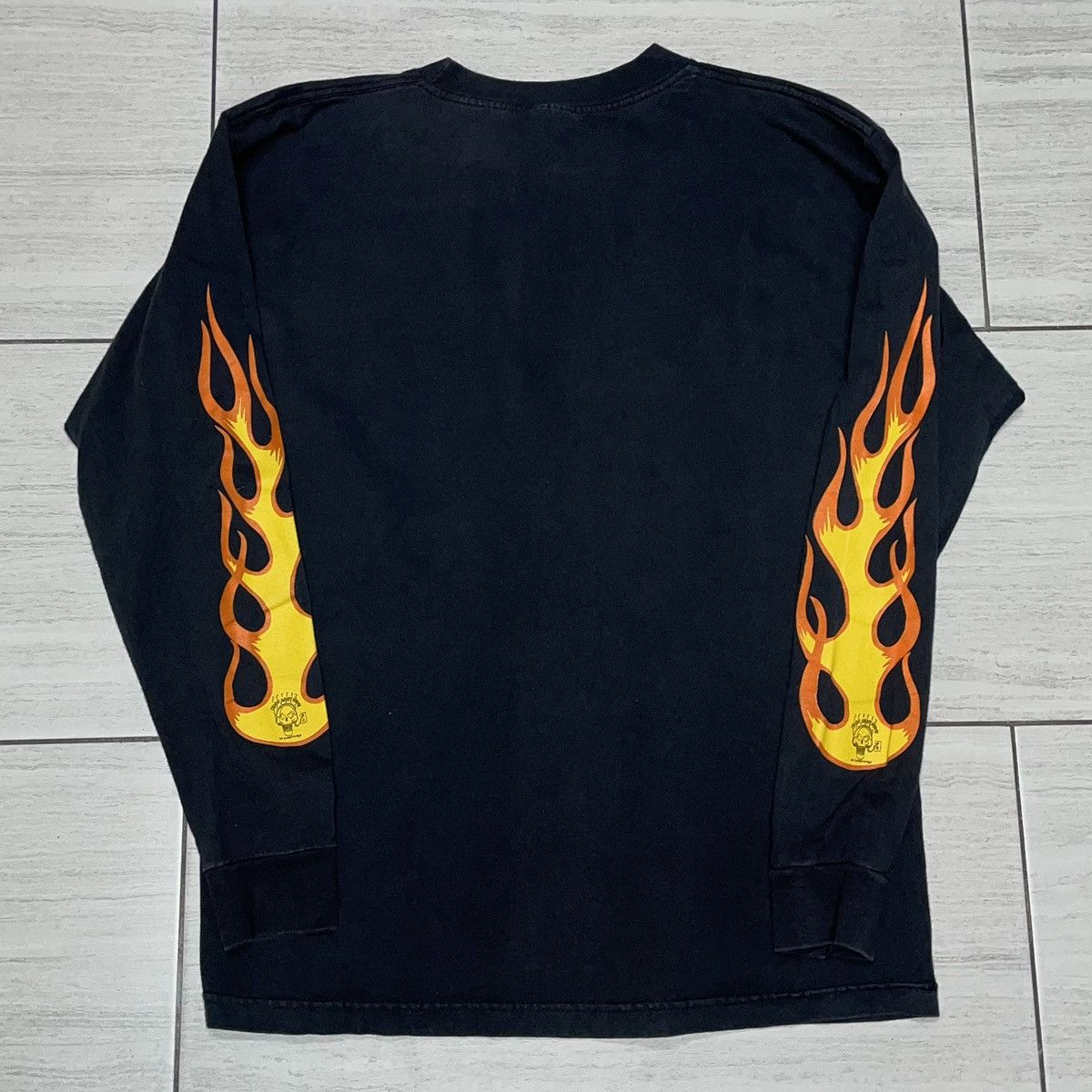 Band Tees × Vintage Kiss 1998 Flames Longsleeve Psycho Circus Size US L / EU 52-54 / 3 - 5 Thumbnail