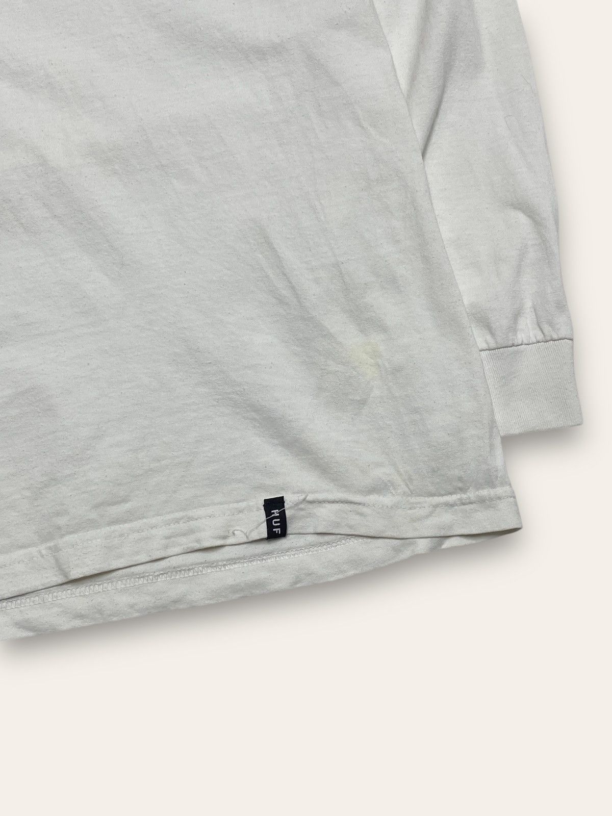 Huf Vintage HUF Big Logo Disorder Longsleeve Tee Shirt Y2K Size US S / EU 44-46 / 1 - 4 Thumbnail