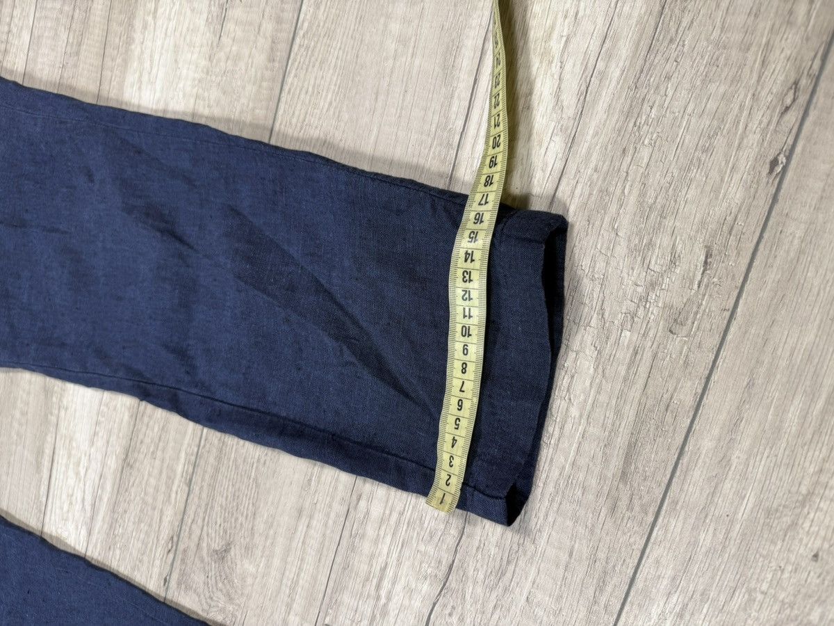 Hiltl Hiltl Tessuti Sondrio lightweight tapered linen trousers Size US 32 / EU 48 - 19 Thumbnail