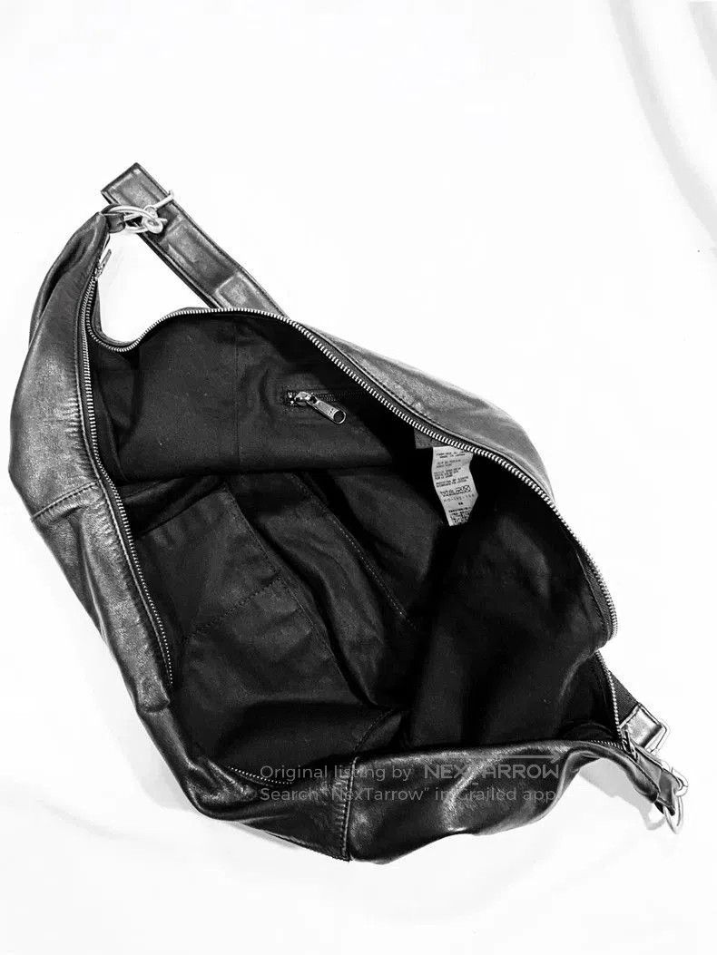 Yohji Yamamoto Yohji Yamamoto Black Leather Bag. Size ONE SIZE - 7 Thumbnail