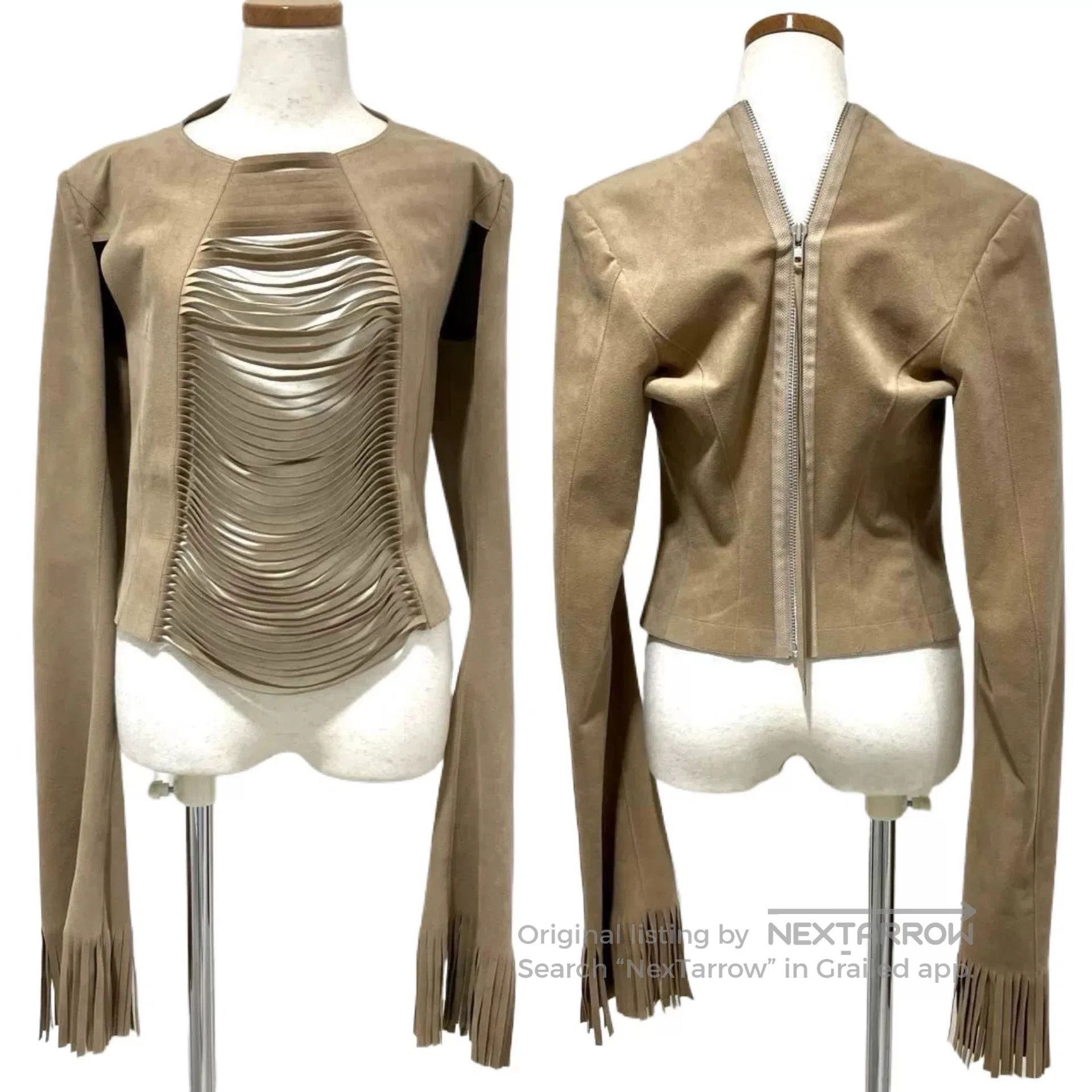Junya Watanabe junya watanabe suede long sleeve top. Size US S / EU 44-46 / 1 - 1 Thumbnail