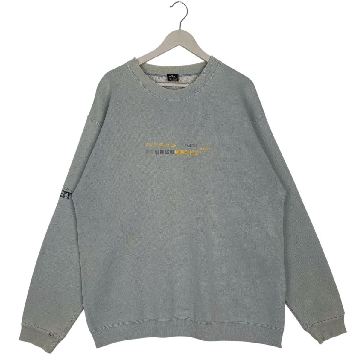 Other Vintage 90s Quiksilver Sweatshirt Crewneck Blue Size L Size US L / EU 52-54 / 3 - 1 Thumbnail