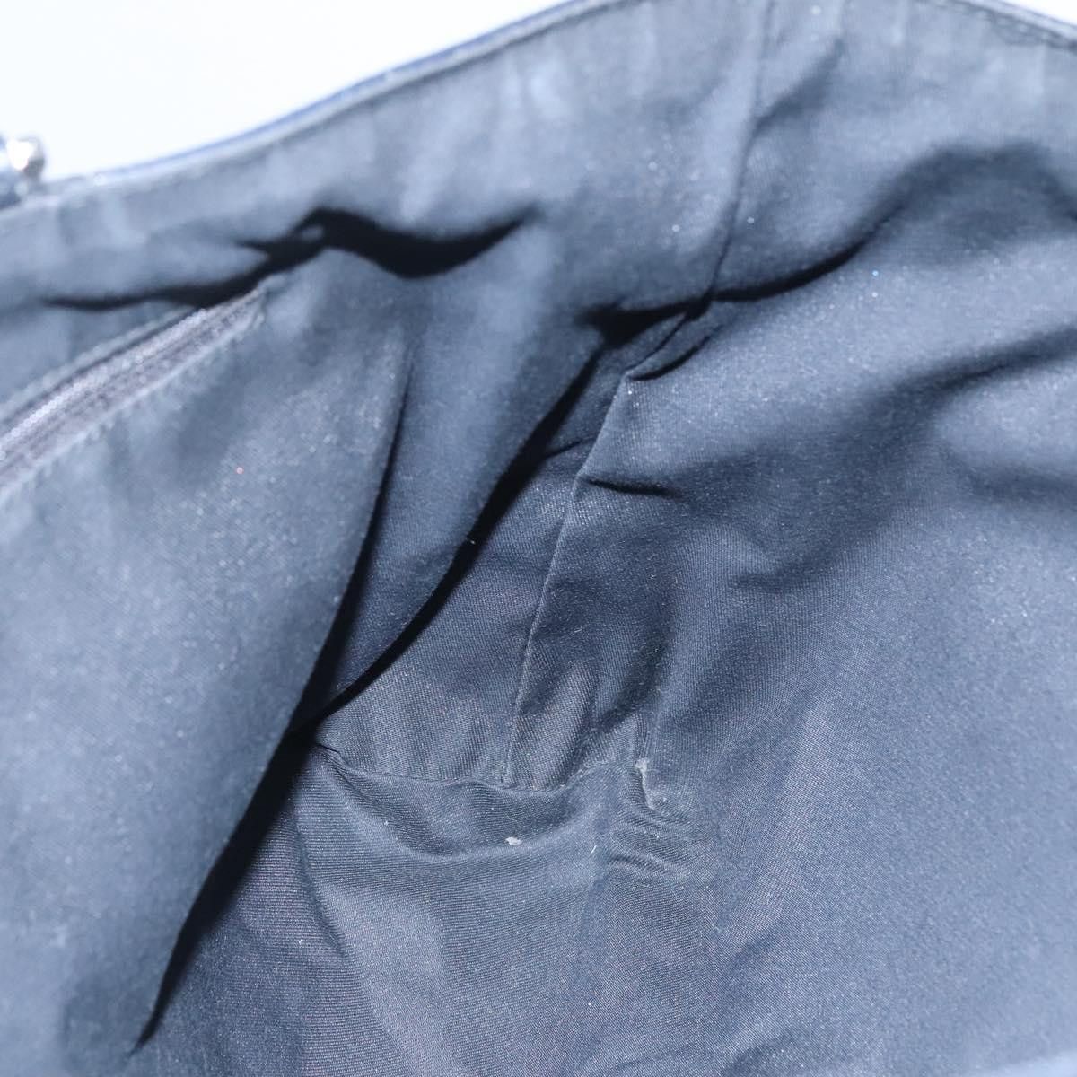 Gucci GUCCI GG Canvas Tote Bag Nylon Outlet Black Silver Size ONE SIZE - 18 Thumbnail