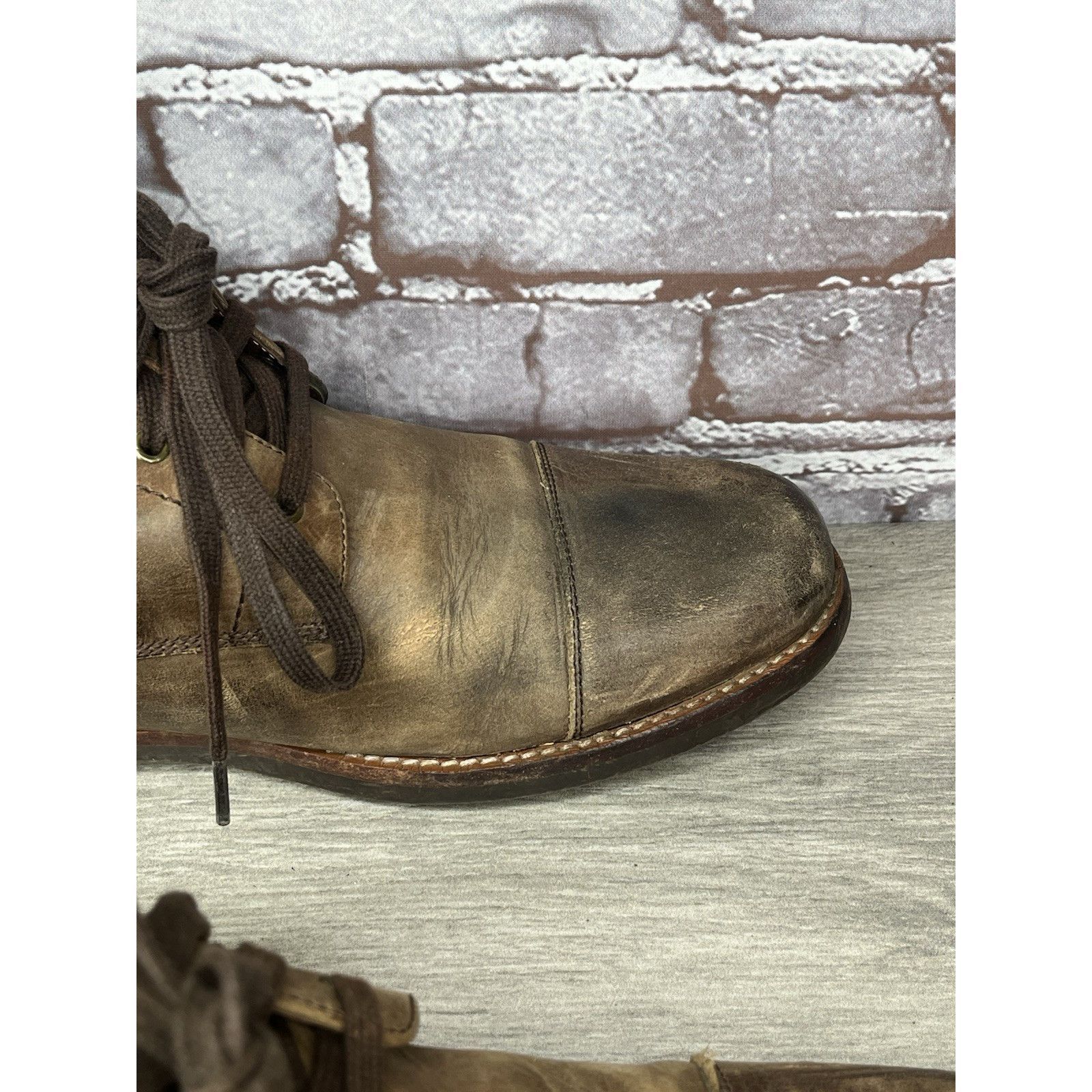 Warfield & Grand Warfield And Grand Mesa Brown Leather Lace Up Chukka Boots M Size US 8.5 / EU 41-42 - 7 Thumbnail