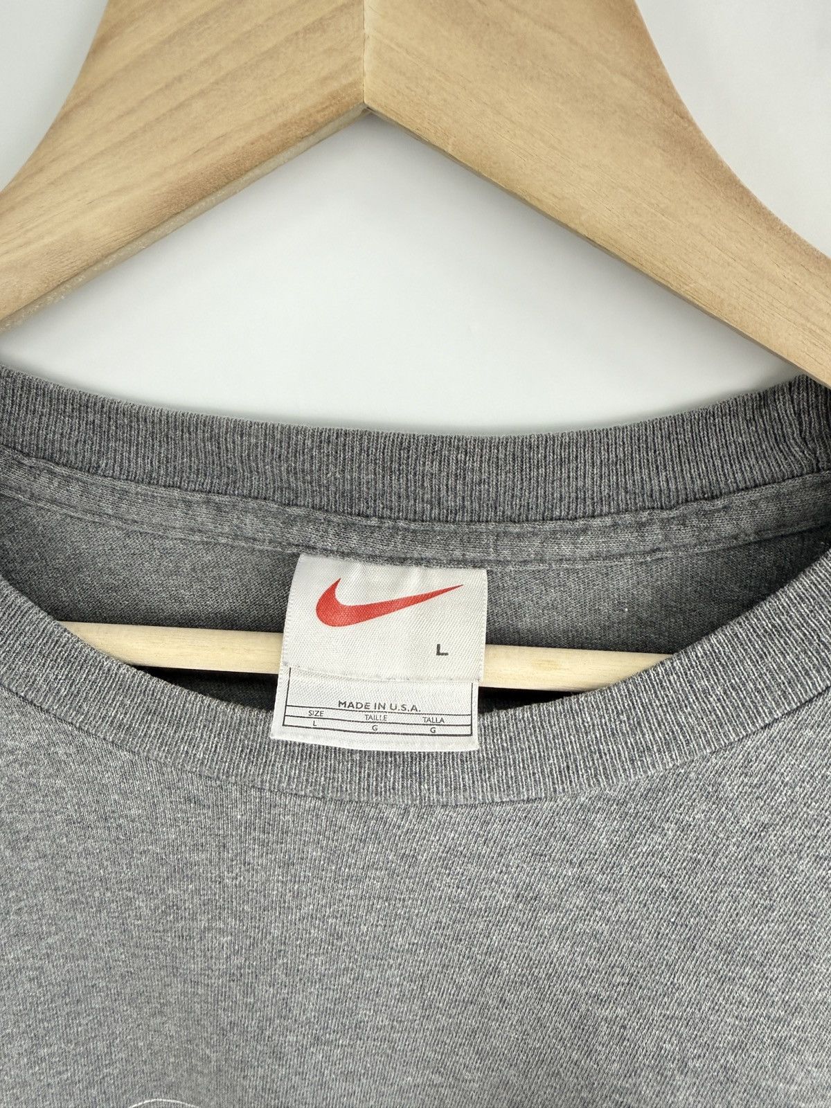Nike 🇺🇸 Vintage 90s Nike 71 Made in USA Y2K Long Sleeve Rare Retro Size US L / EU 52-54 / 3 - 6 Thumbnail