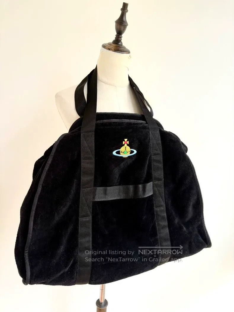 Vivienne Westwood Vivienne Westwood size os Vintage black velvet large Saturn Size ONE SIZE - 1 Thumbnail