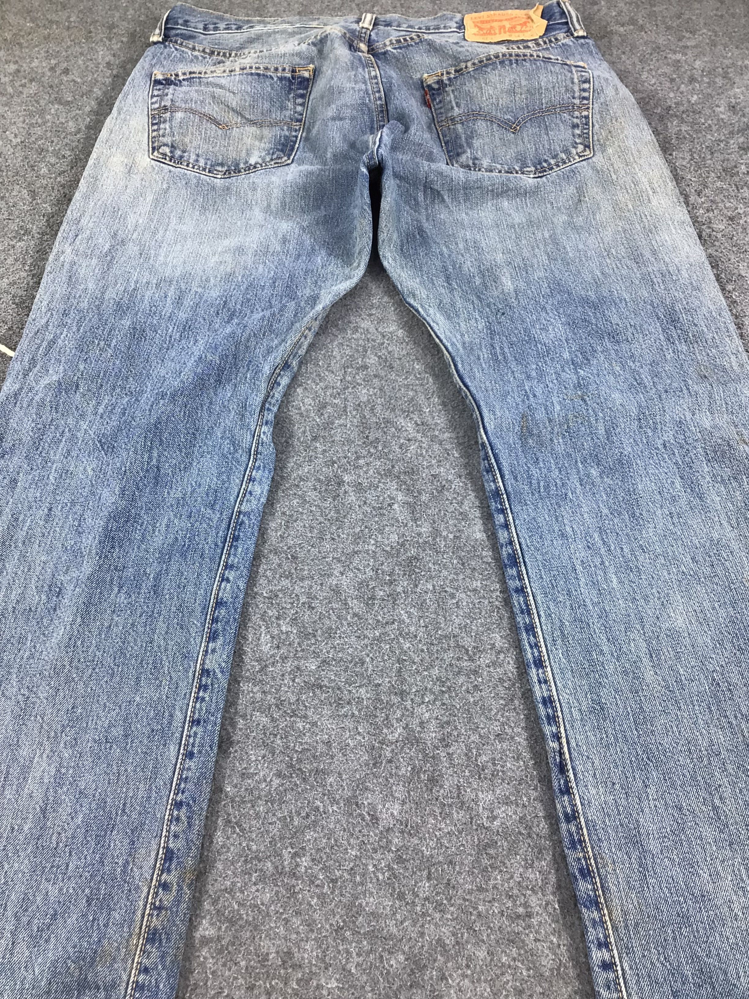 Levi's × Vintage Vintage Levis 501 Jeans Distressed-J823 Size US 35 - 4 Thumbnail