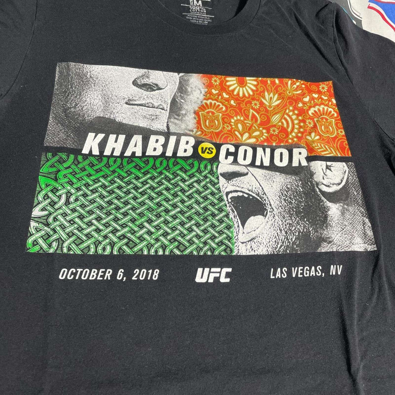 UFC UFC 2018 Conor McGregor vs Khabib Nurmagomedov MMA Tee Size US M / EU 48-50 / 2 - 3 Thumbnail