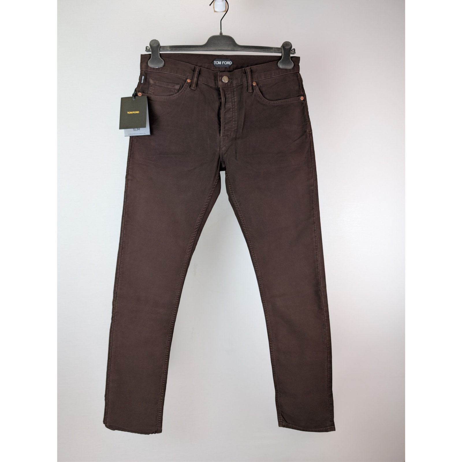 Tom Ford o1rshd1 Slim Denim Jeans in Brown Size US 34 / EU 50 - 1 Thumbnail