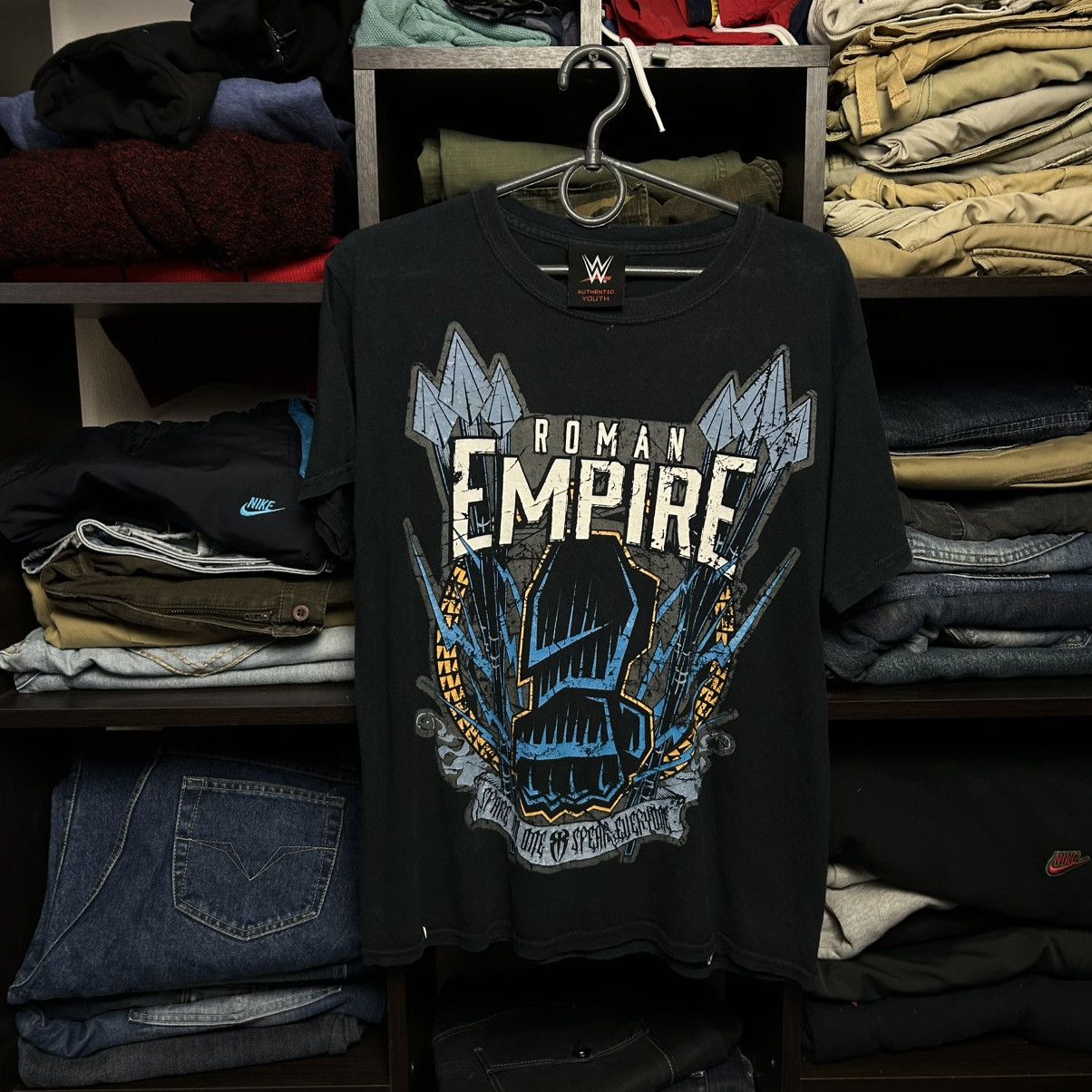 WWE Vintage WWE Wrestling Roman Empire movie tee size S Size US S / EU 44-46 / 1 - 1 Thumbnail
