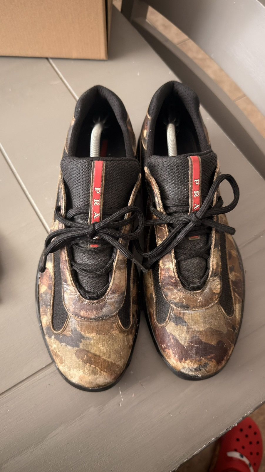 Prada Prada American cup Size 10.5, but fits closer to an 11.5–1 Size US 11.5 / EU 44-45 - 2 Thumbnail