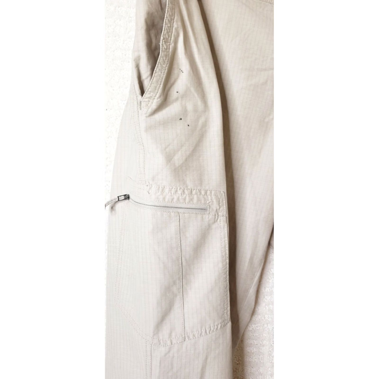 Vintage Columbia Omni Shade Ripstop Cargo Pants Mens 40x32 Beige Fishing Hiking Workwear Size US 40 / EU 56 - 4 Thumbnail