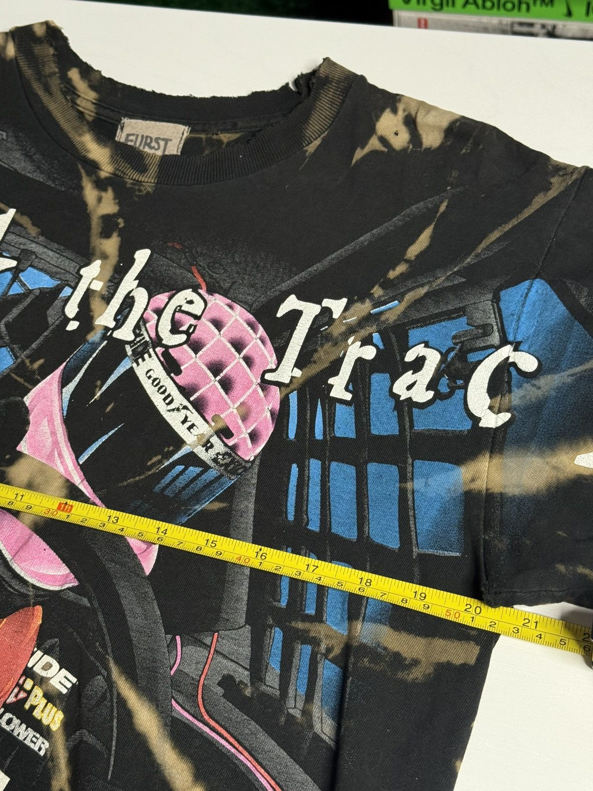 Vintage VINTAGE 1990’s SS Nascar Tee "Bleached" [L] PREOWNED Size US L / EU 52-54 / 3 - 10 Thumbnail